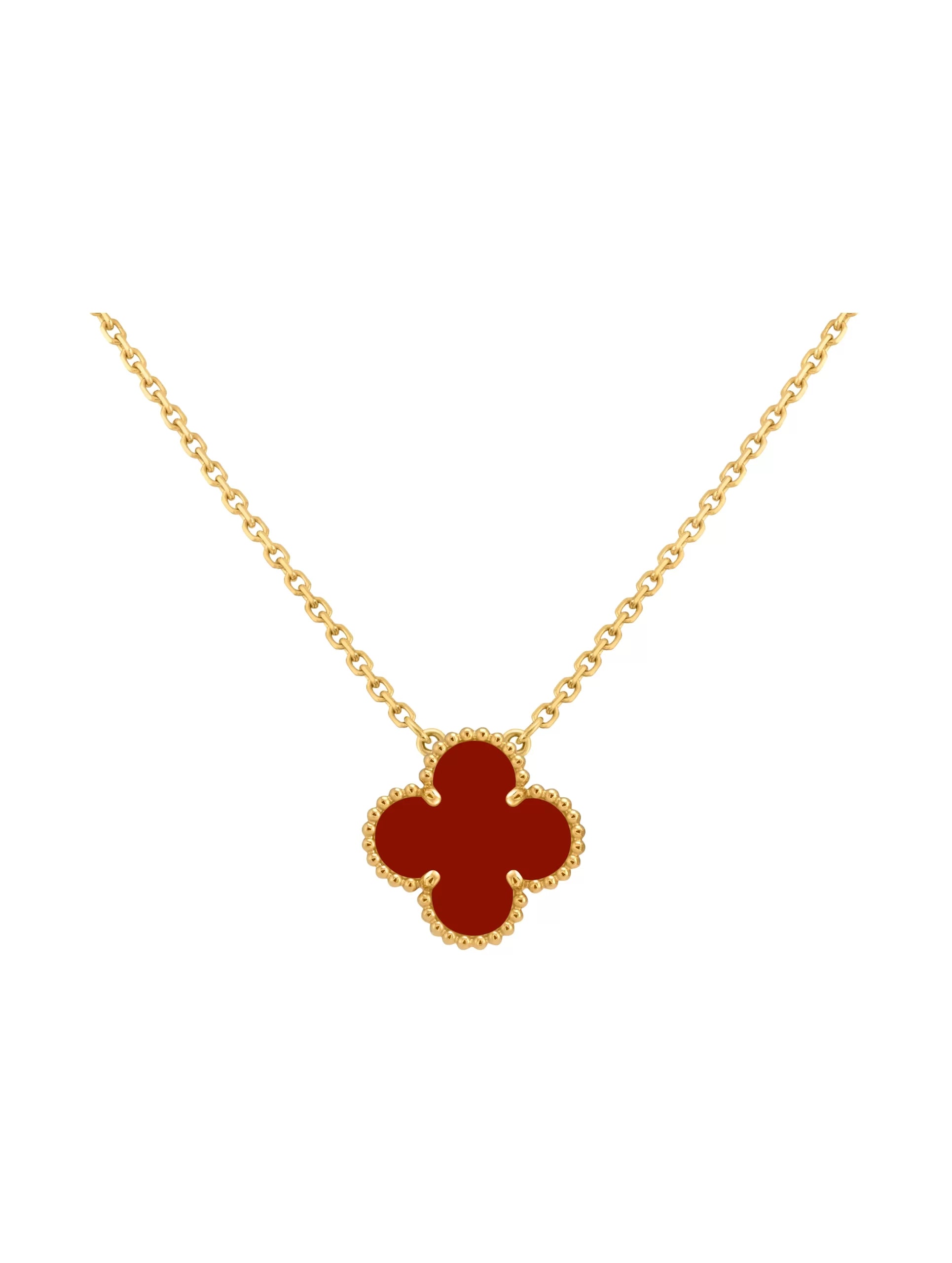 Van Cleef And Arpels Vintage Alhambra Pendant VCARD38500
