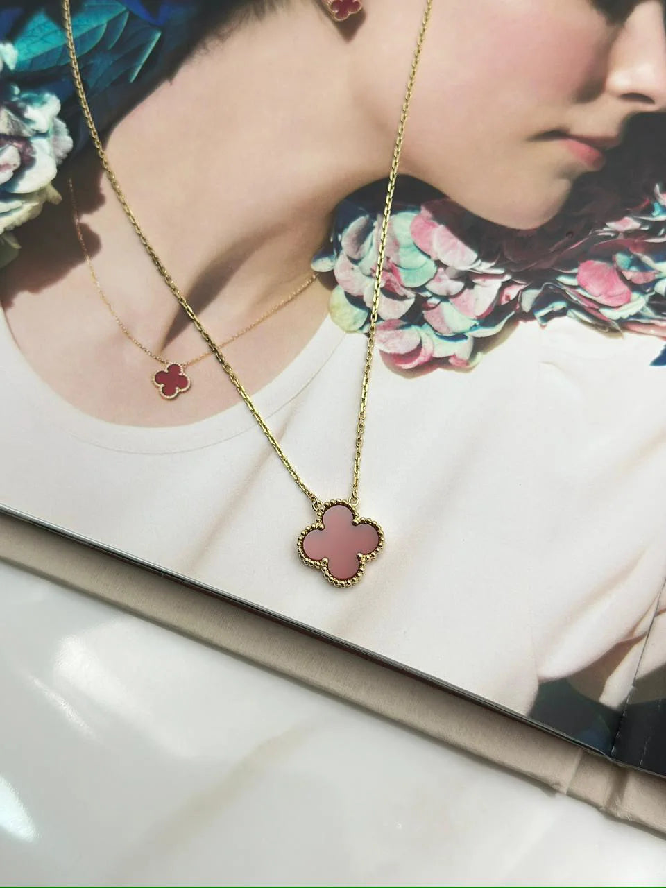 Van Cleef And Arpels Vintage Alhambra Pendant VCARD38500