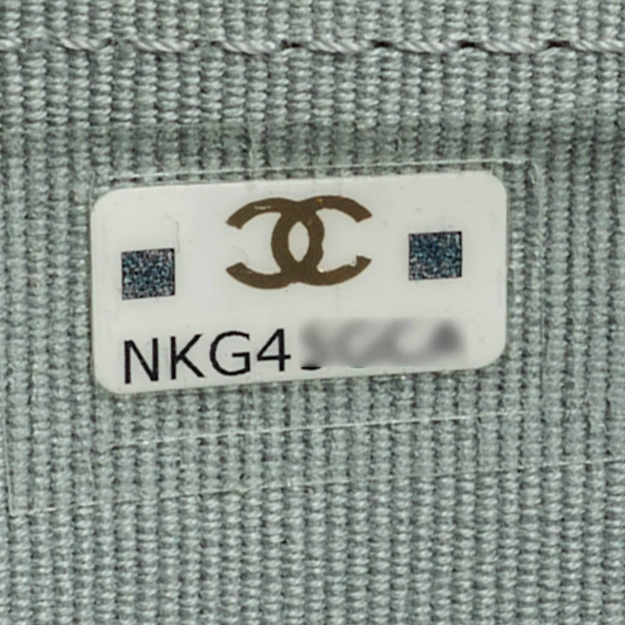 Chanel Classic Sage Green Quilted Caviar Leather Trifold Wallet