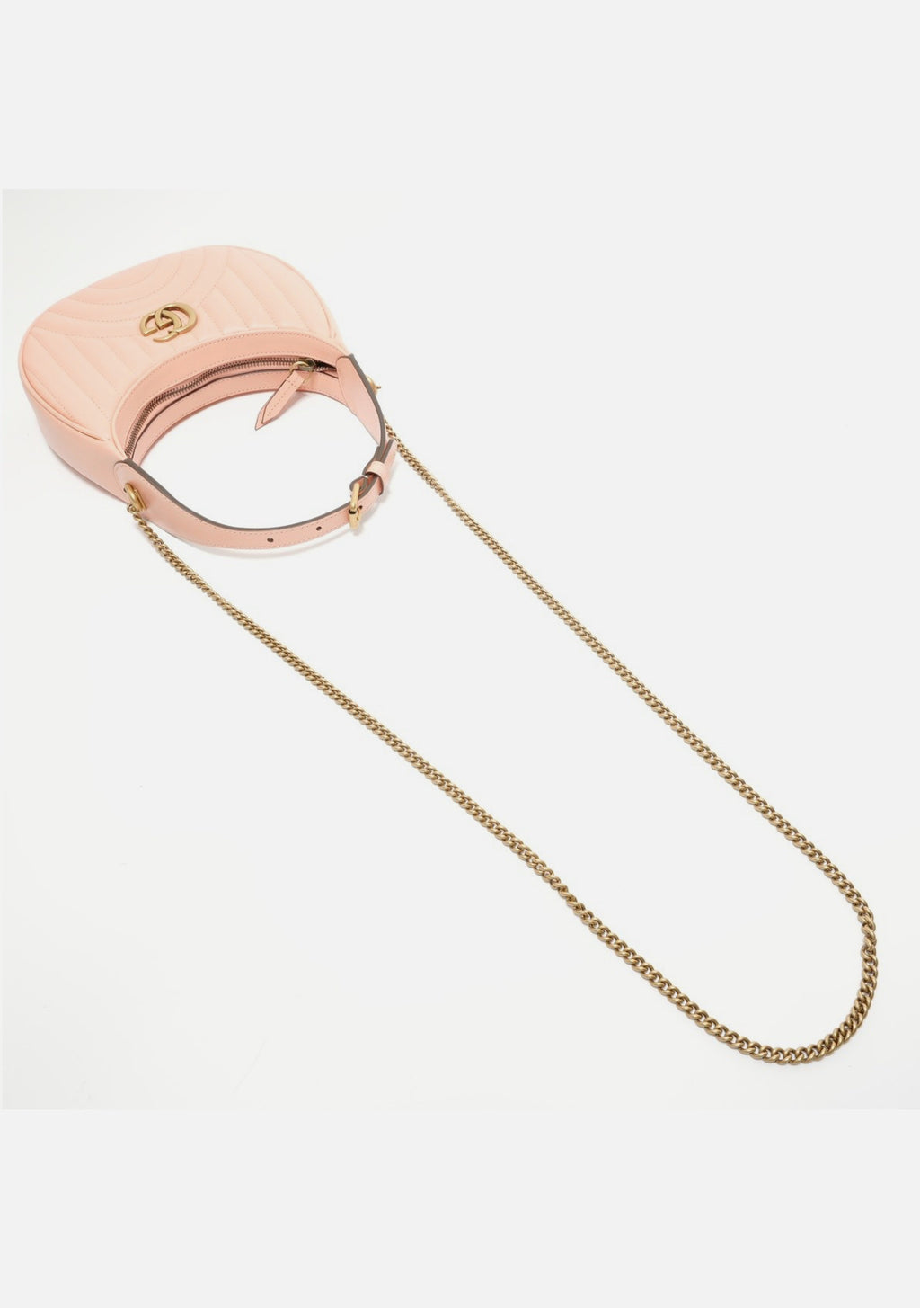 GUCCI GG Marmont 2-way Hobo Shoulder Bag pink