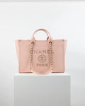 Chanel Deauville Large Pink Tote Bag