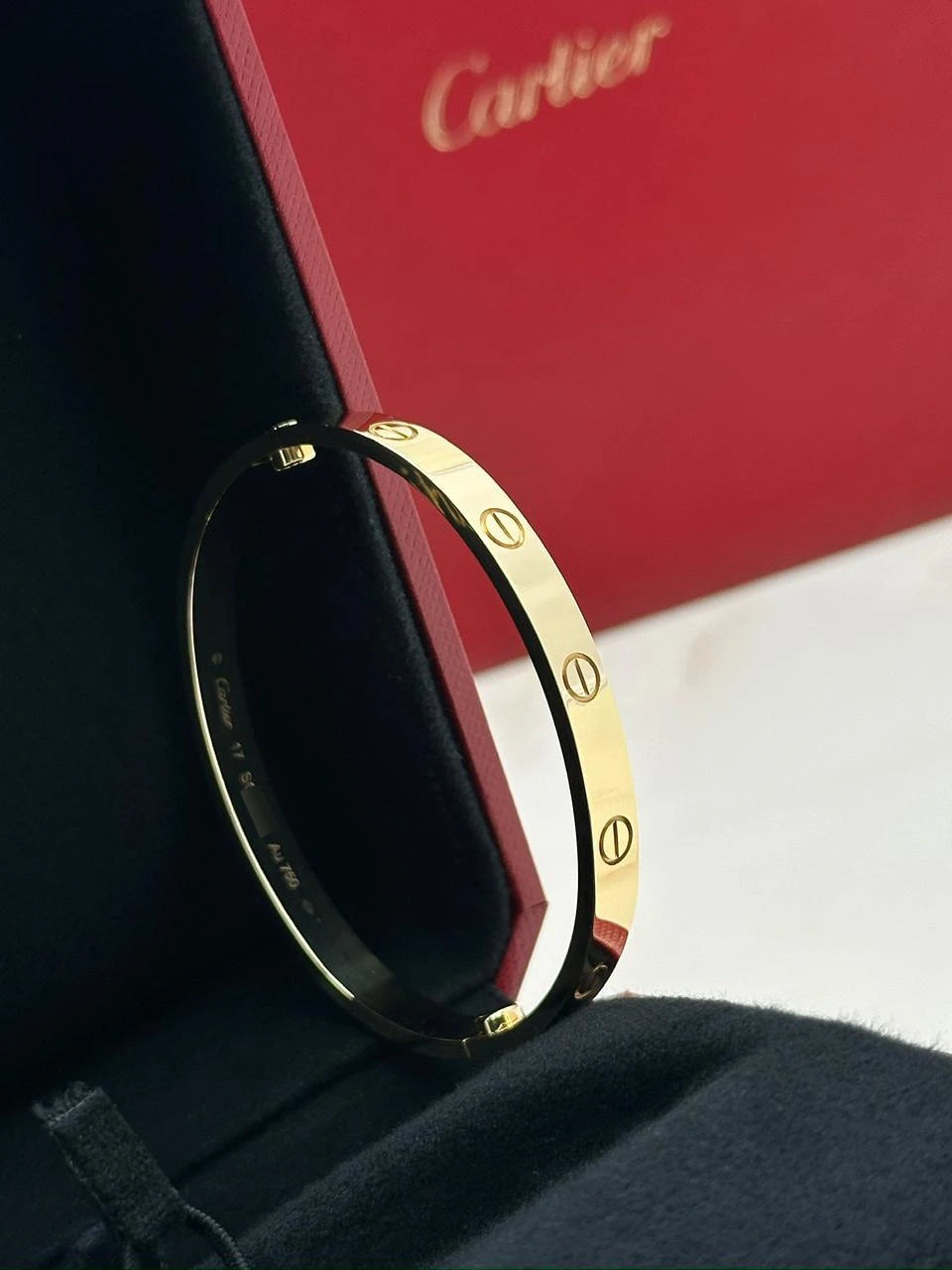 Cartier Love Bracelet Classic Model Size 17