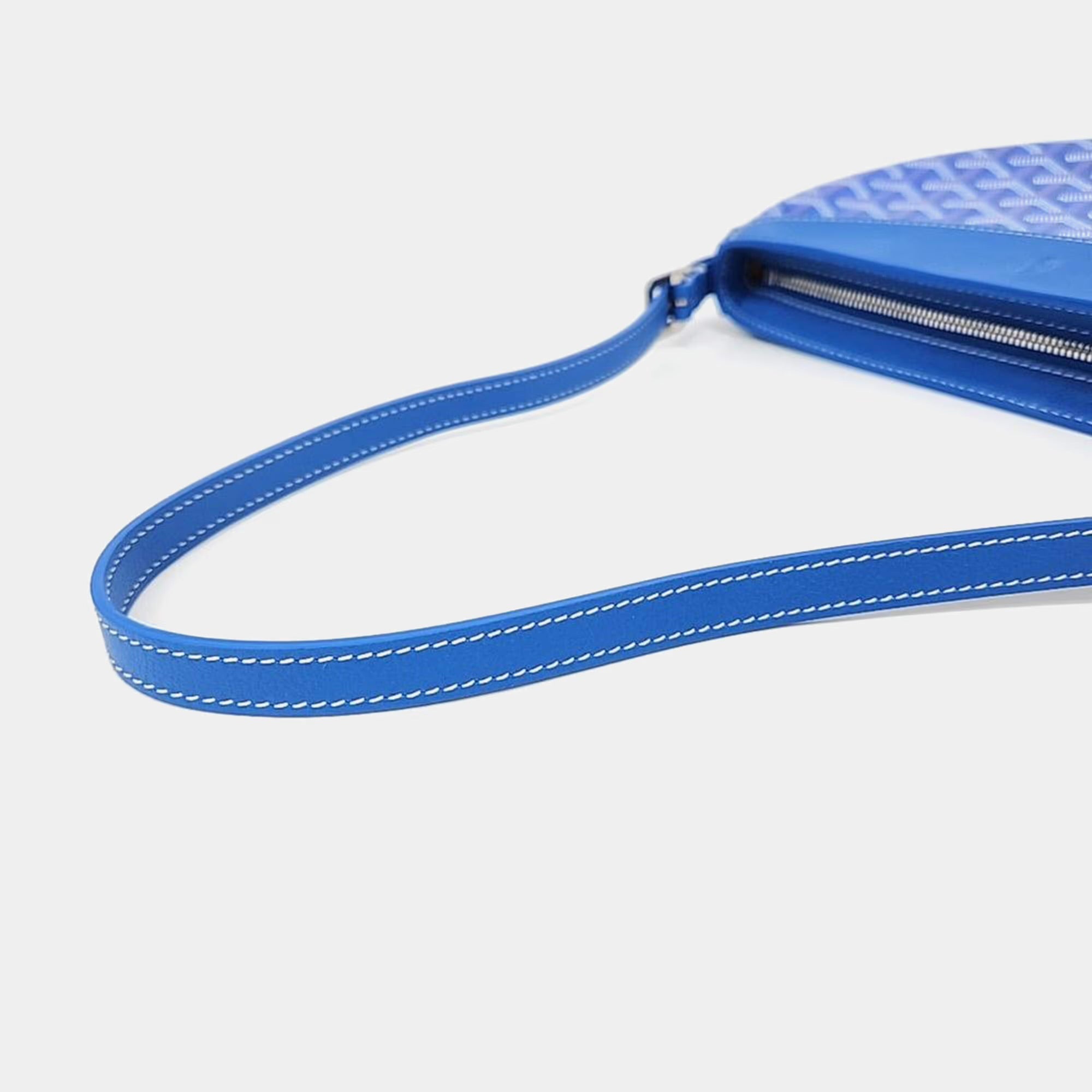 Goyard Blue PVC Hirondel Bag PM