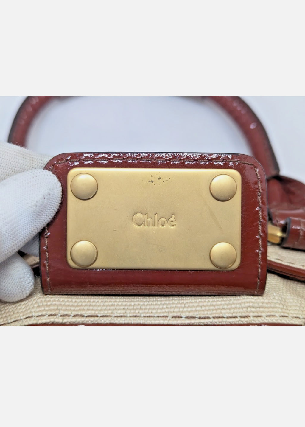 Chloe Mini Paddington Leather Shoulder Bag