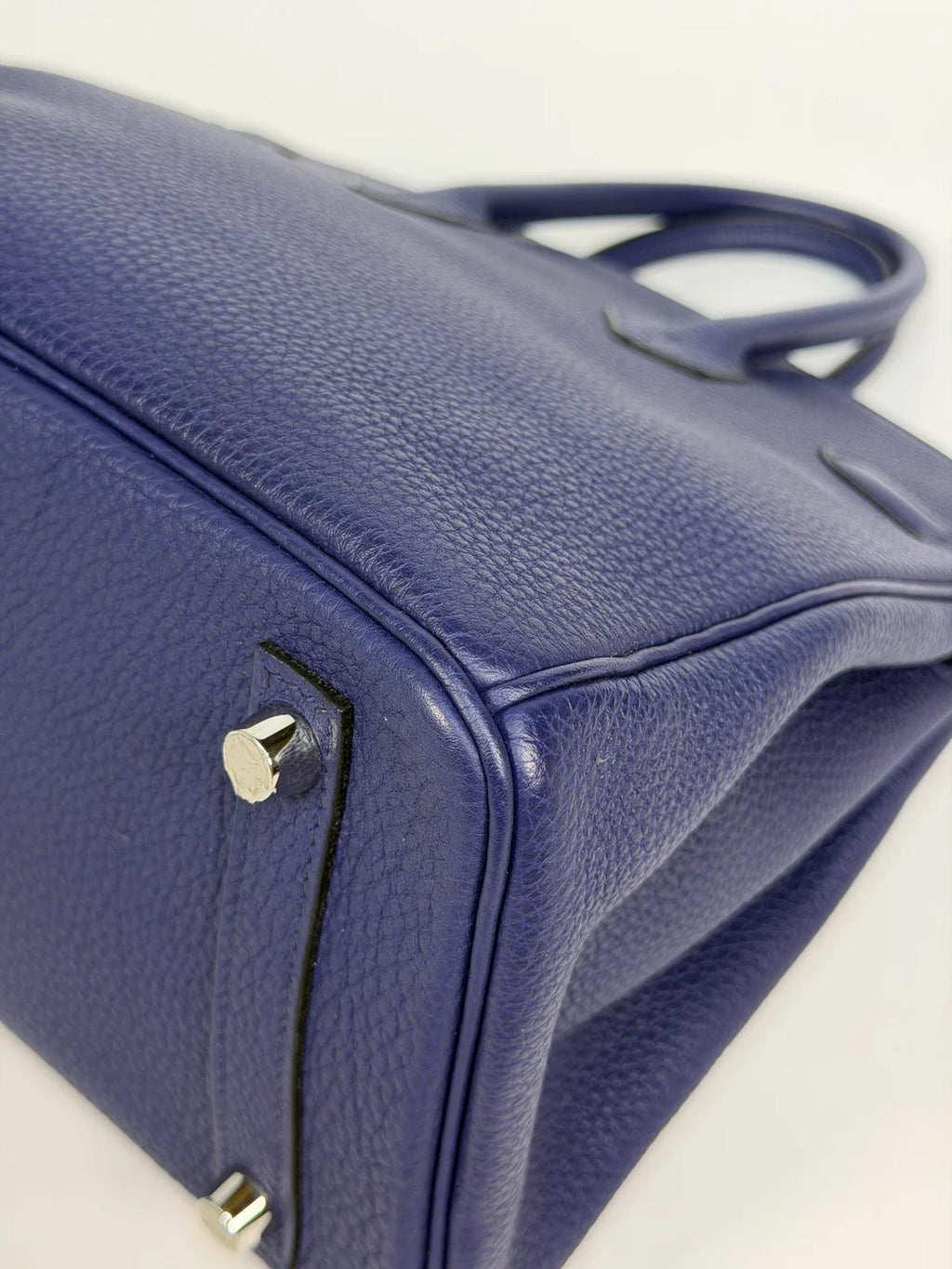 HERMÈS BIRKIN 25 IN BLUE SAPPHIRE TOGO WITH PALLADIUM HARDWARE