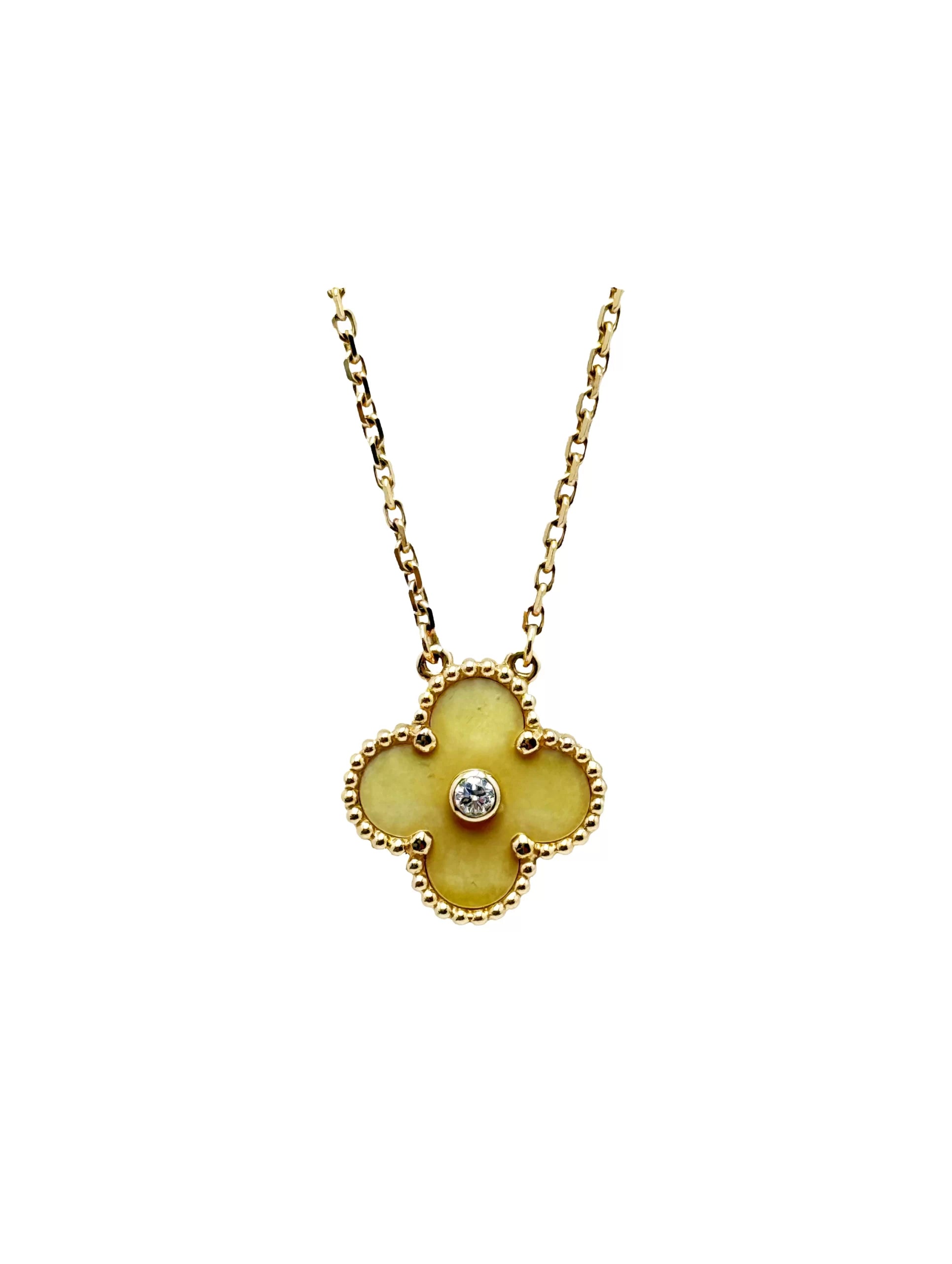 Van Cleef And Arpels Alhambra Limited Edition Necklace