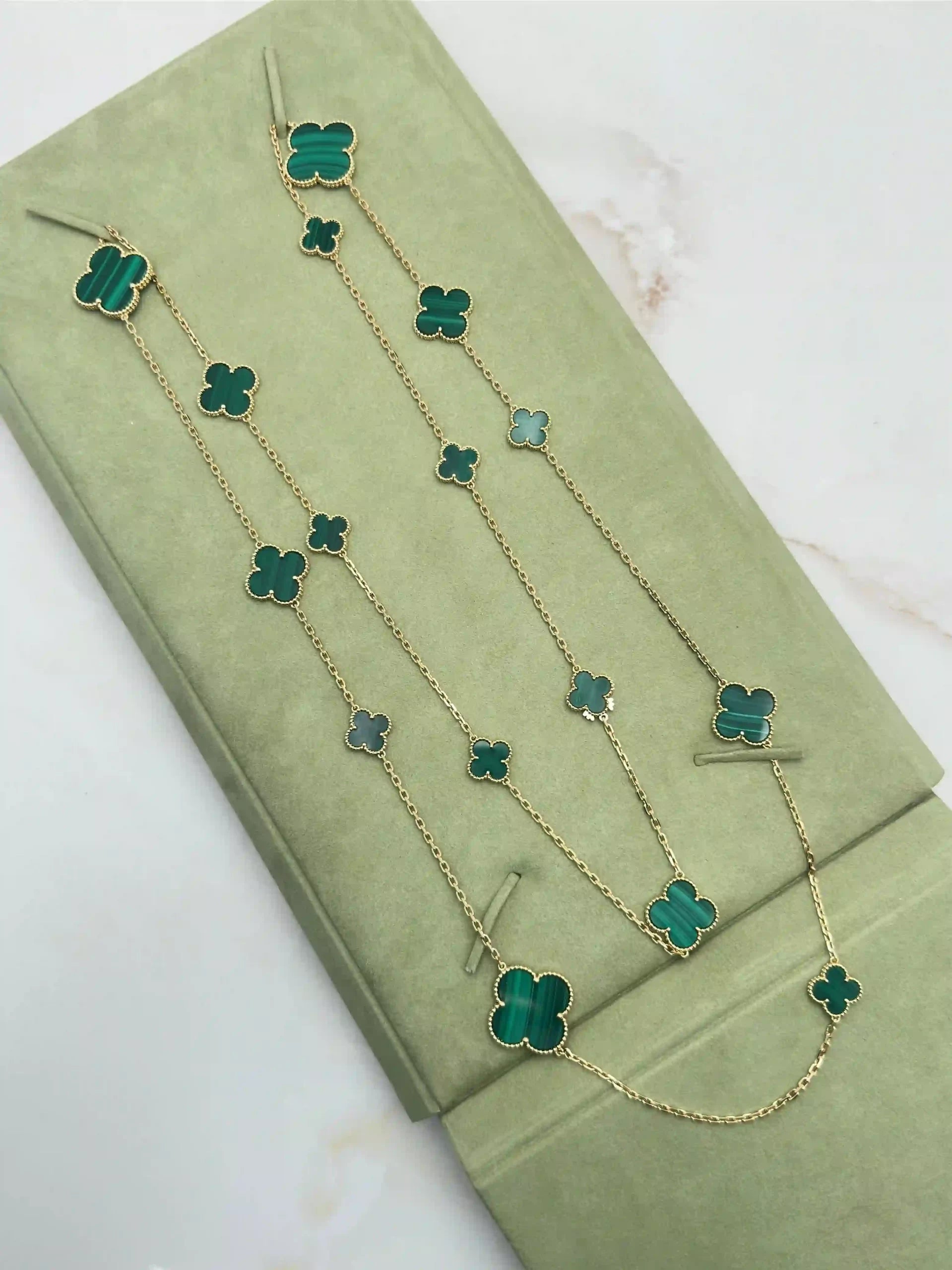 Van Cleef And Arpels Alhambra Long Necklace 16 Motifs