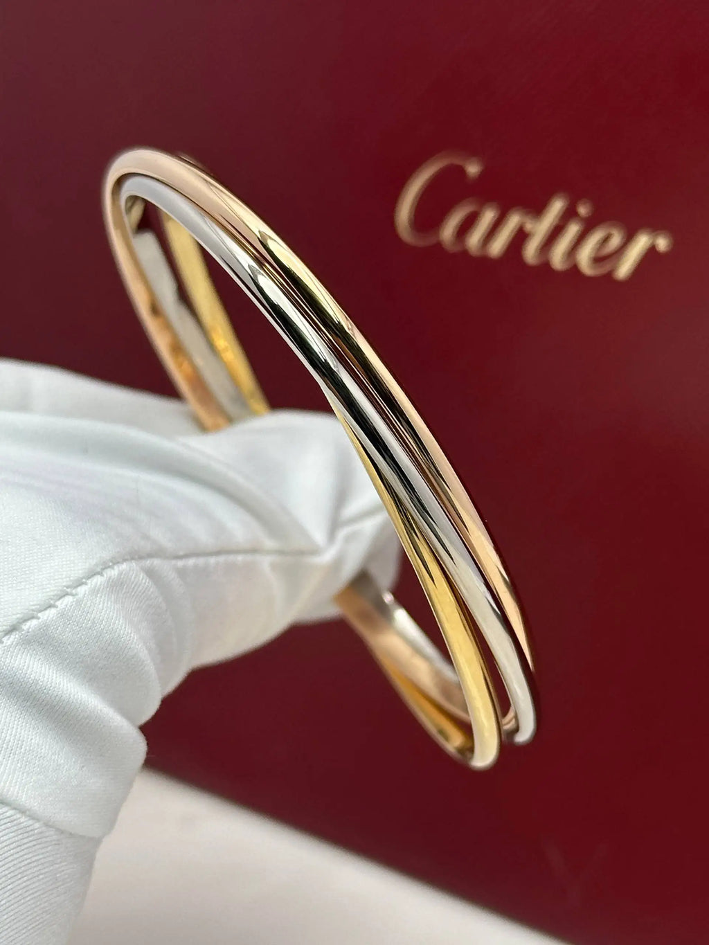 Cartier Trinity Bracelet Size 18
