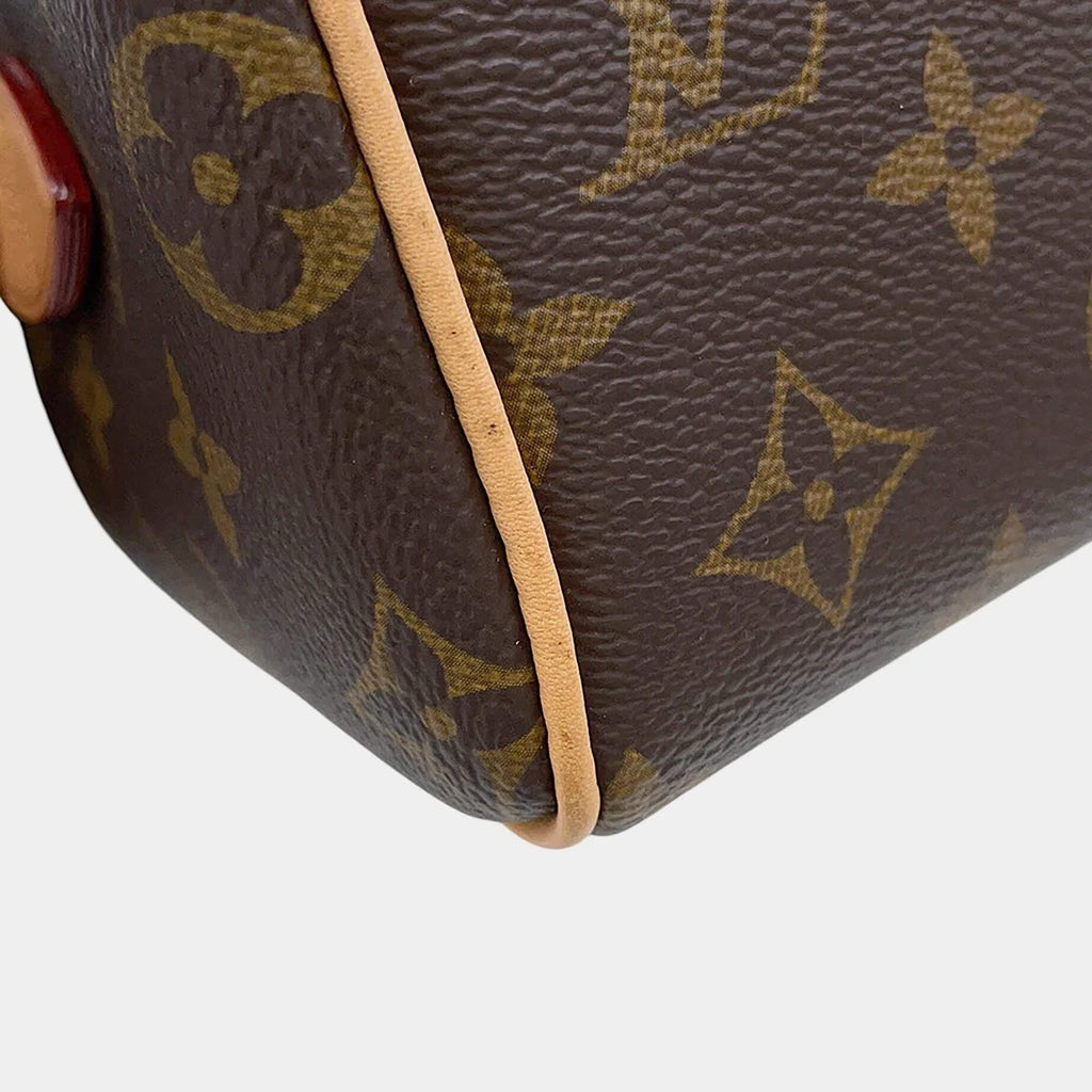 Louis Vuitton Speedy Bandouliere Brown Monogram Size 20