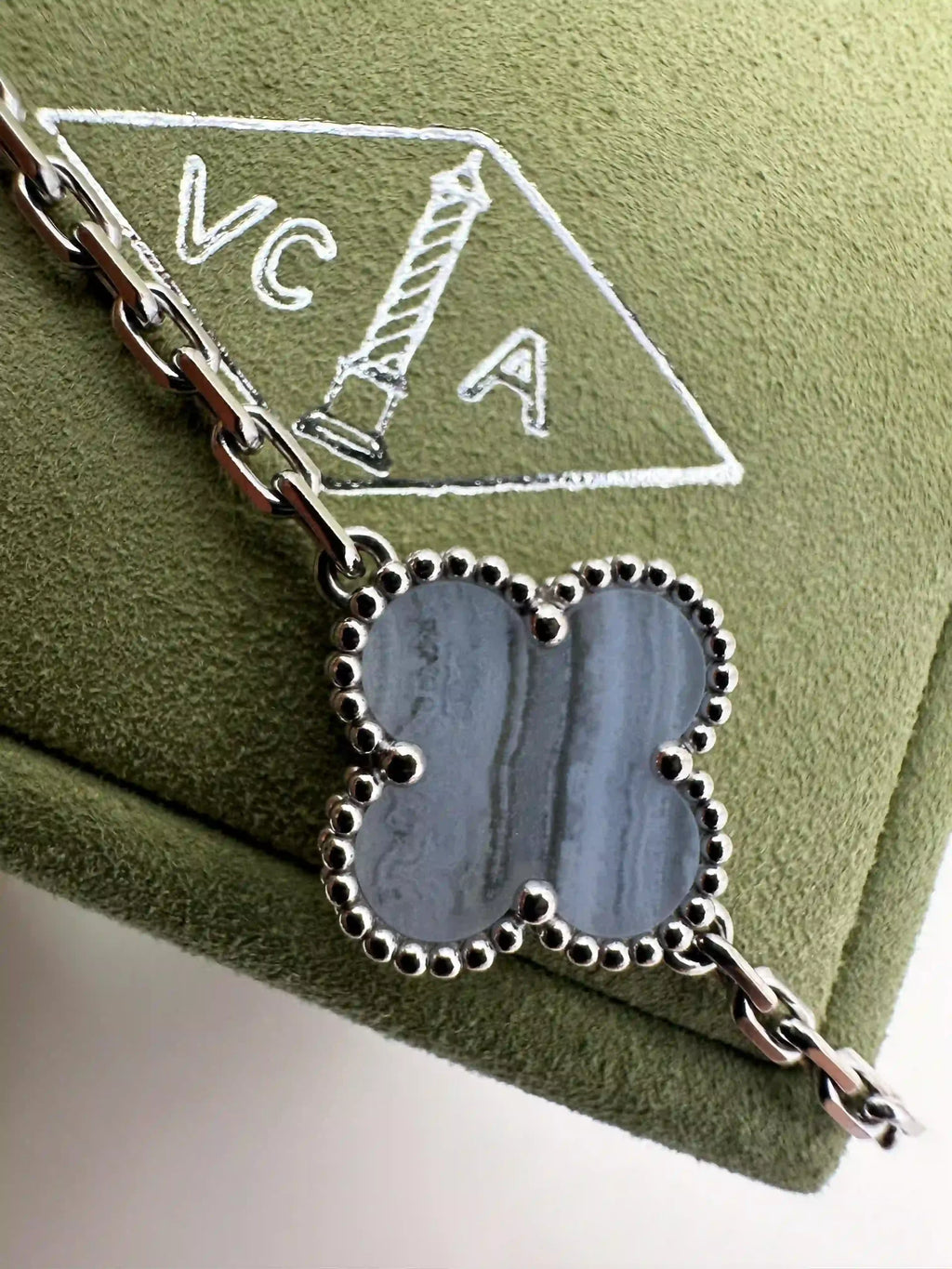 Van Cleef And Arpels Vintage Alhambra Bracelet 5 Motifs
