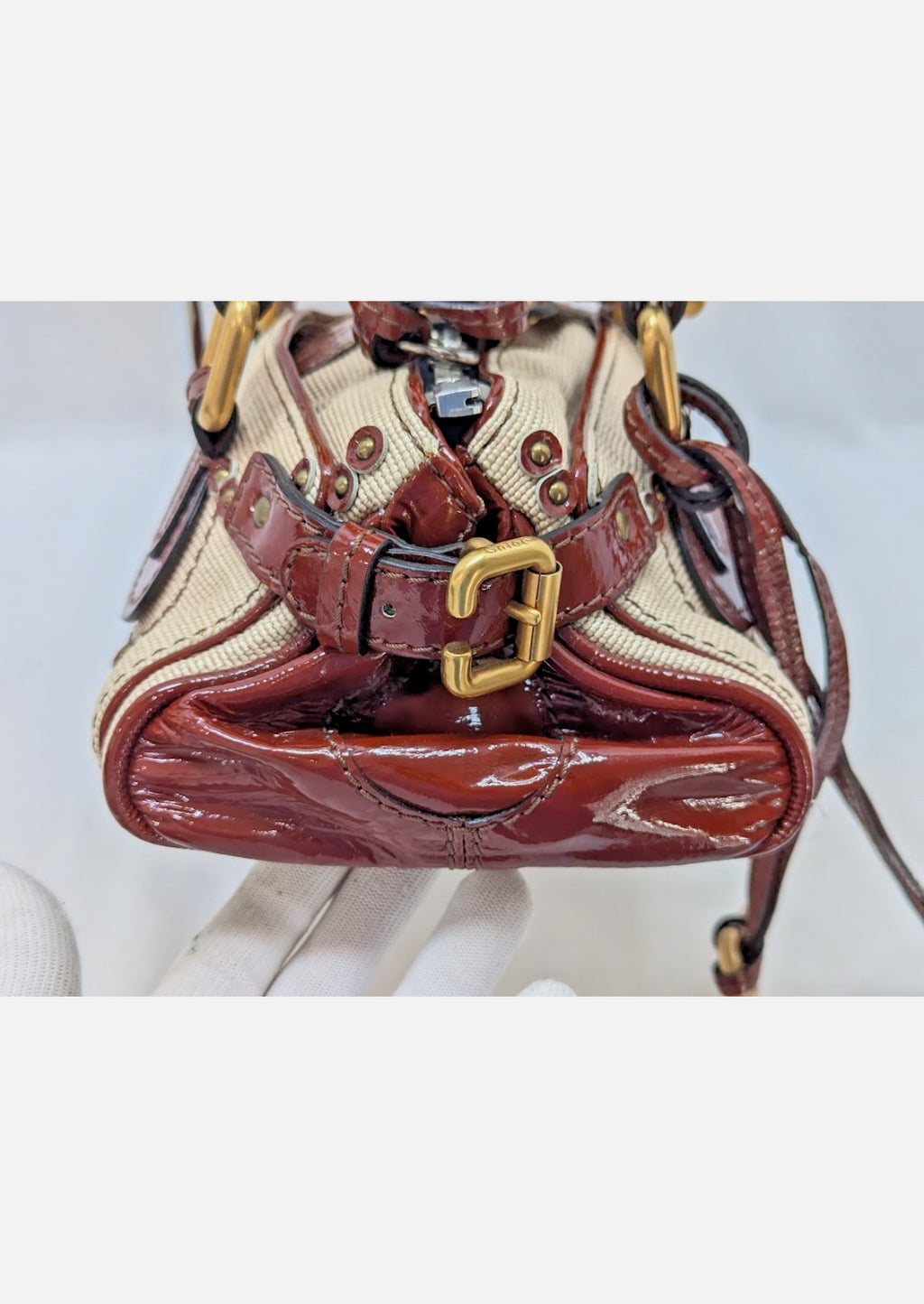 Chloe Mini Paddington Leather Shoulder Bag