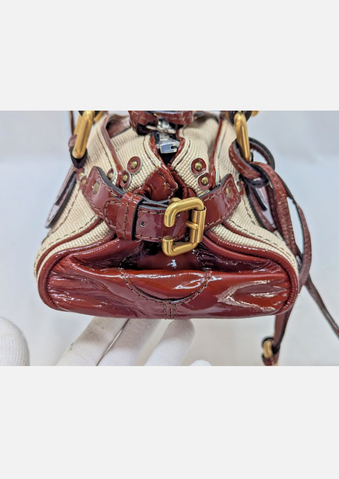 Chloe Mini Paddington Leather Shoulder Bag