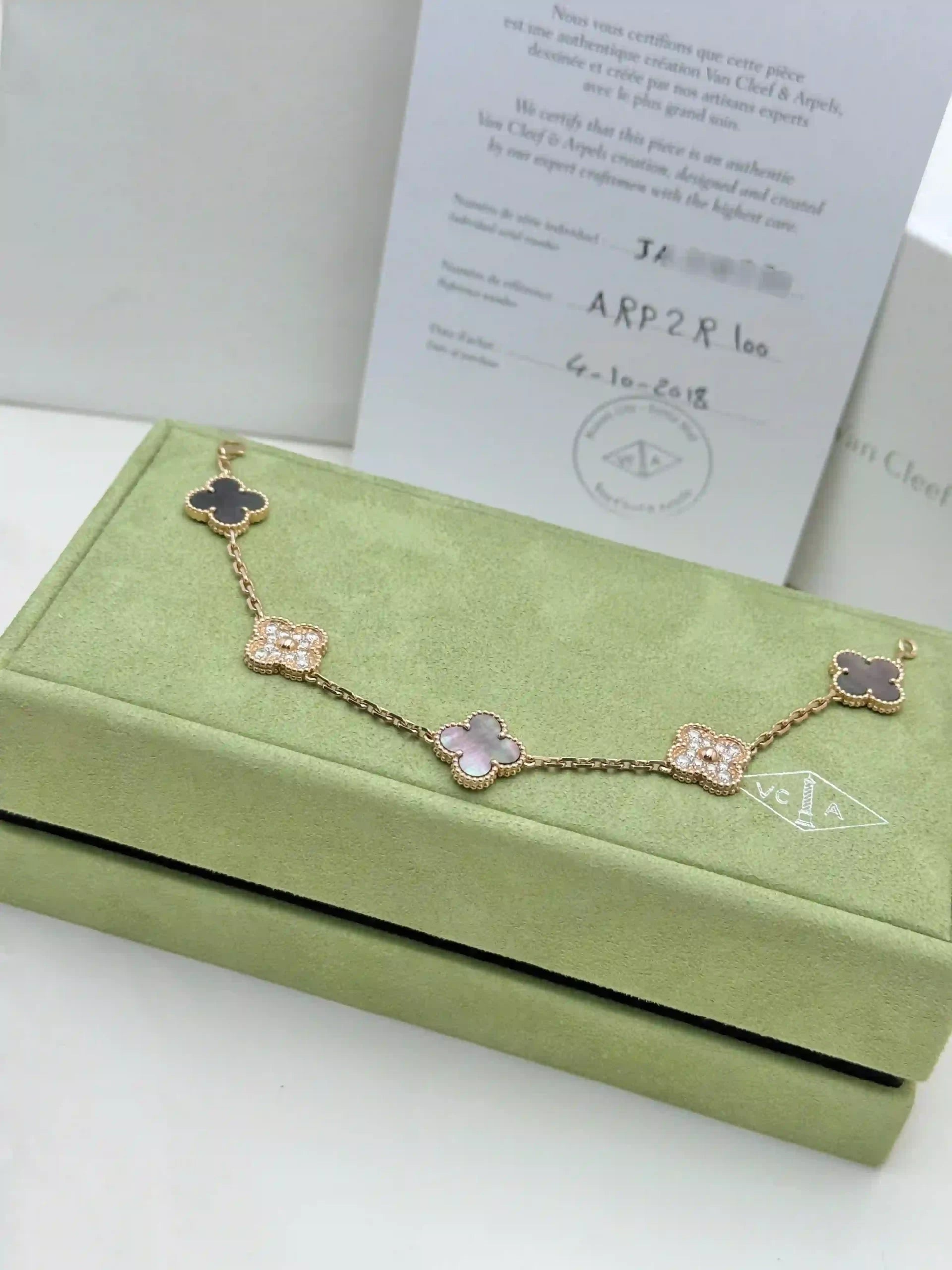 Van Cleef And Arpels Alhambra Bracelet