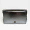GUCCI GG MARMONT LEATHER WALLET ON CHAIN