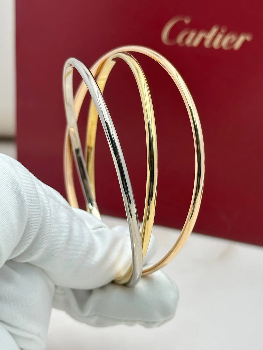 Cartier Trinity Bracelet Size 18