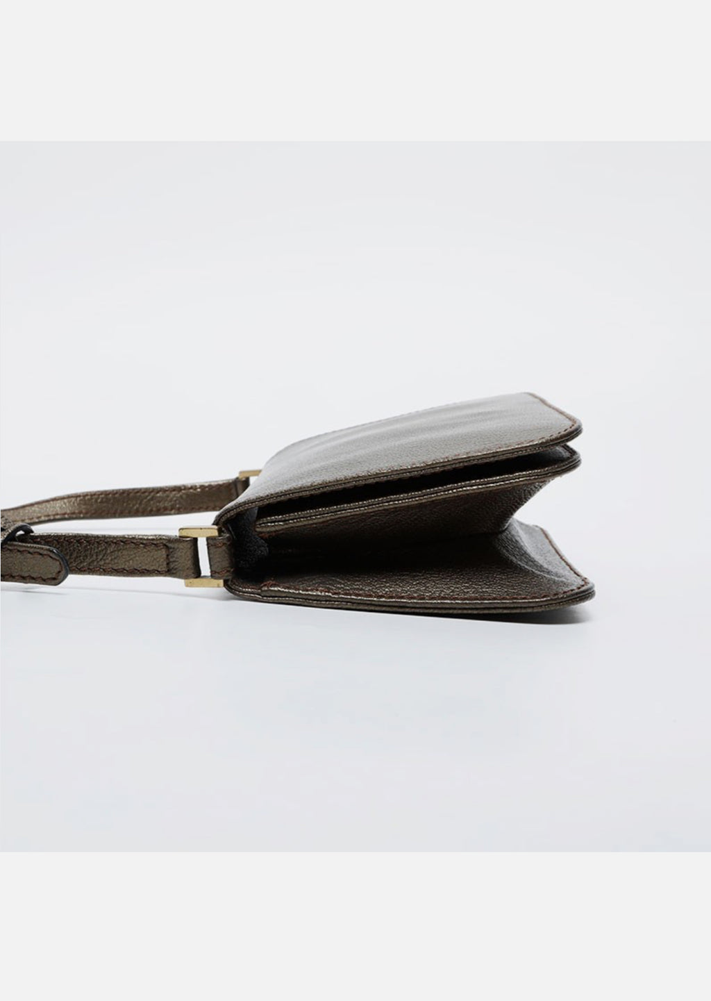 CELINE Metallic Mini Shoulder Bag gold