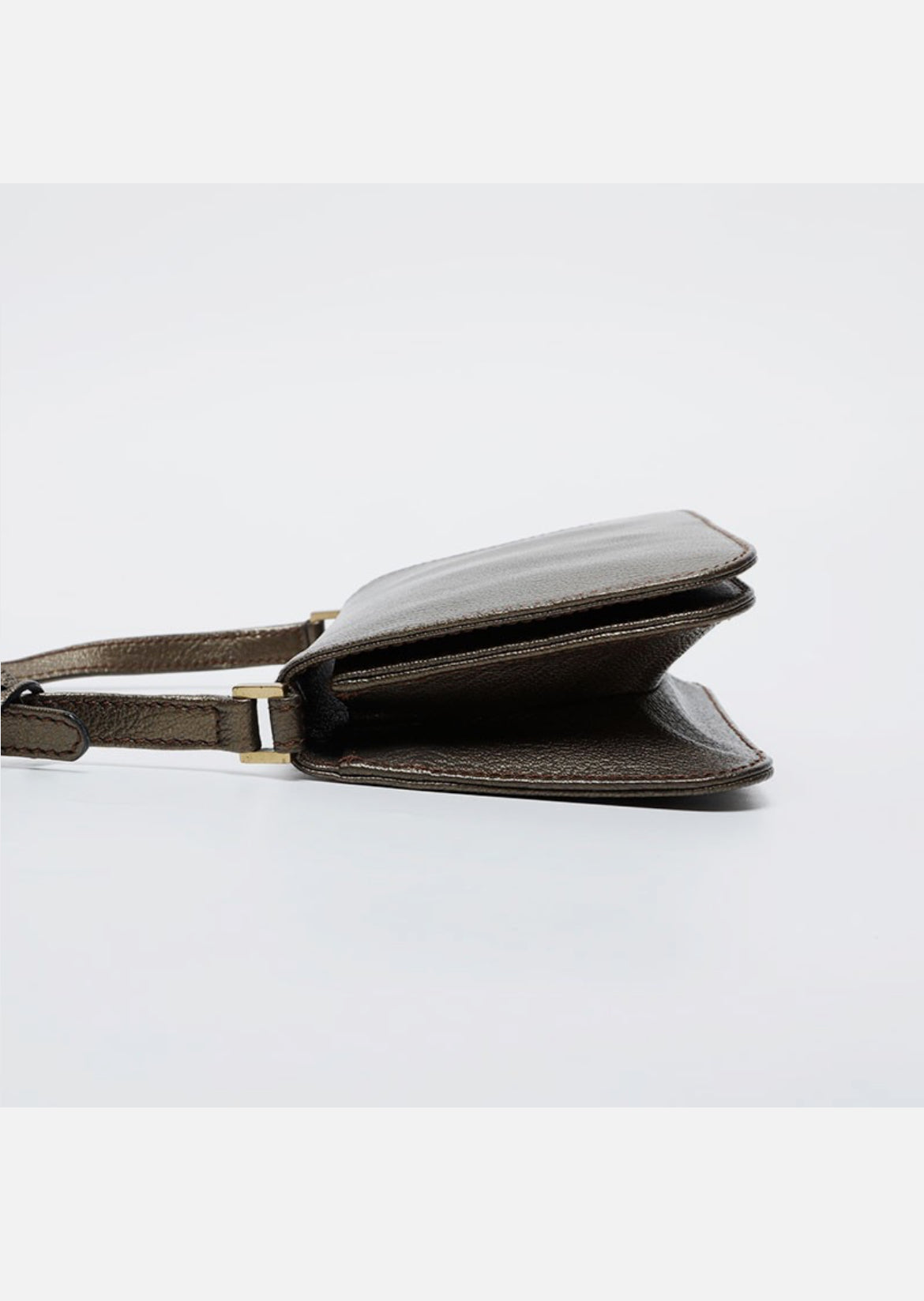 CELINE Metallic Mini Shoulder Bag gold