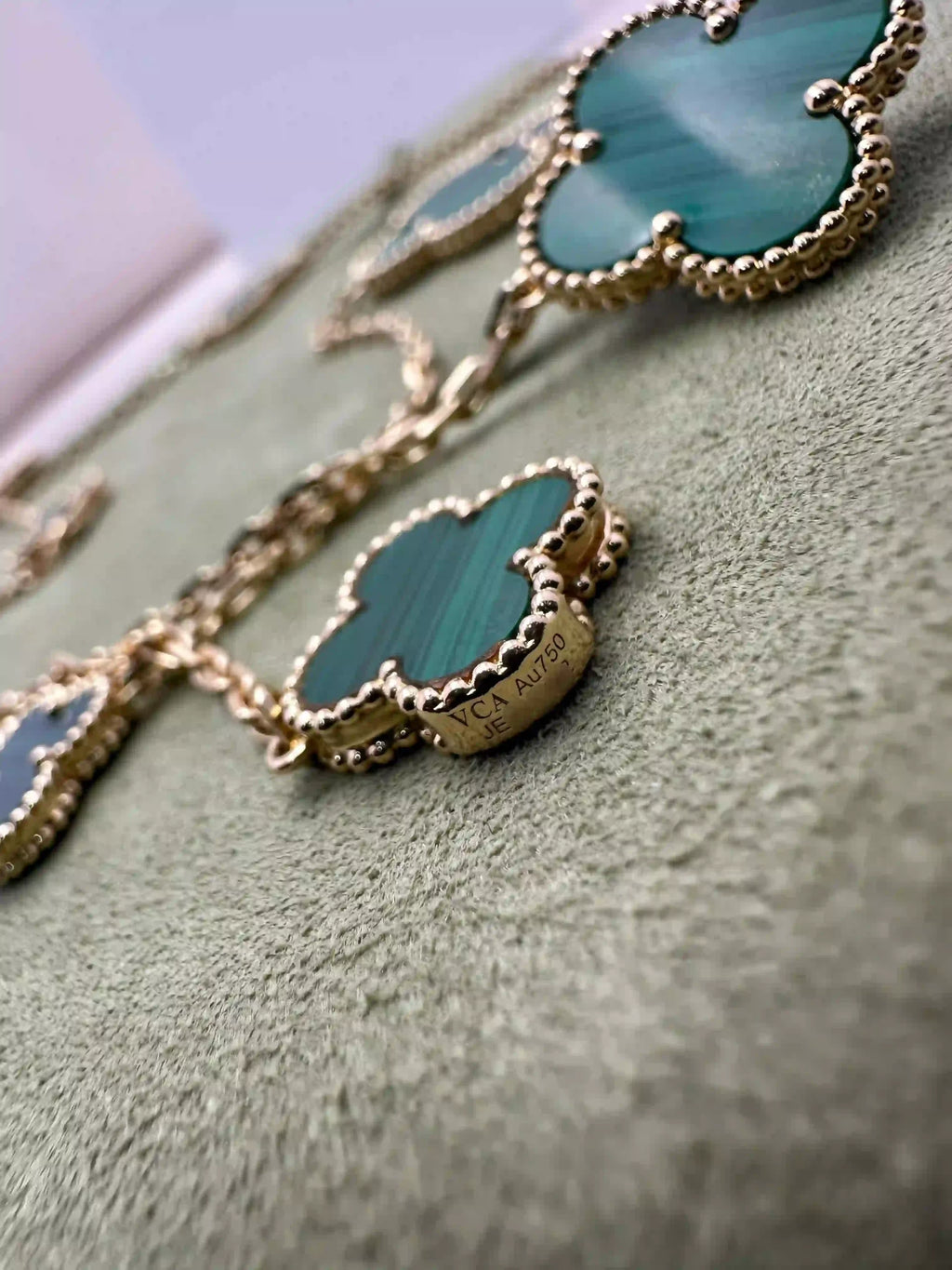 Van Cleef And Arpels Alhambra Long Necklace 16 Motifs