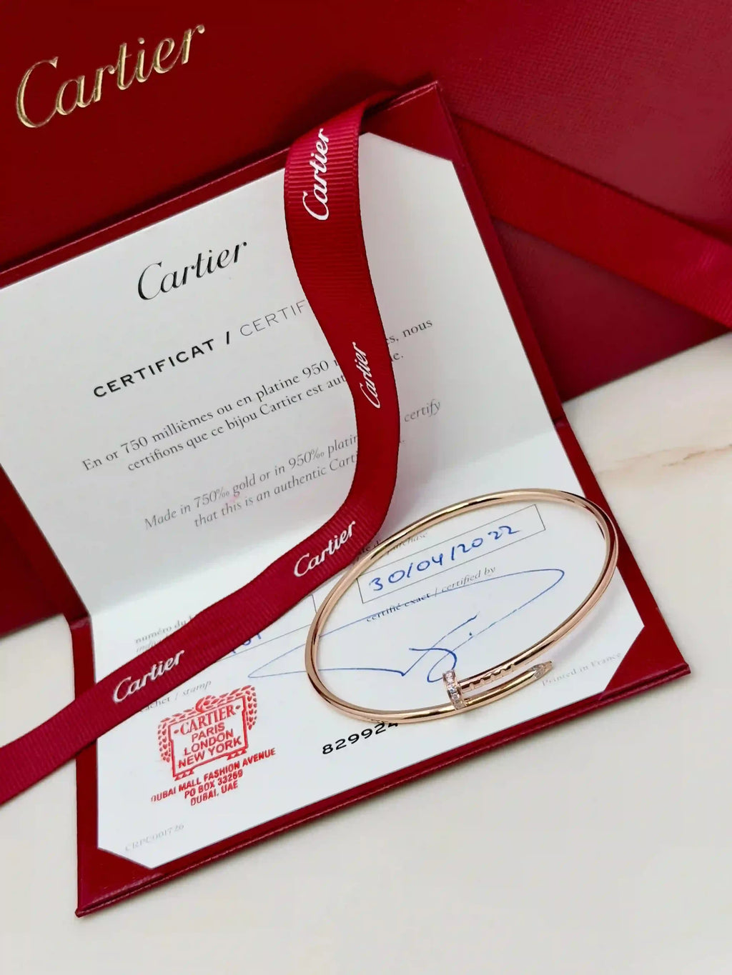 Cartier Juste Un Clou Diamonds Bracelet Size 19