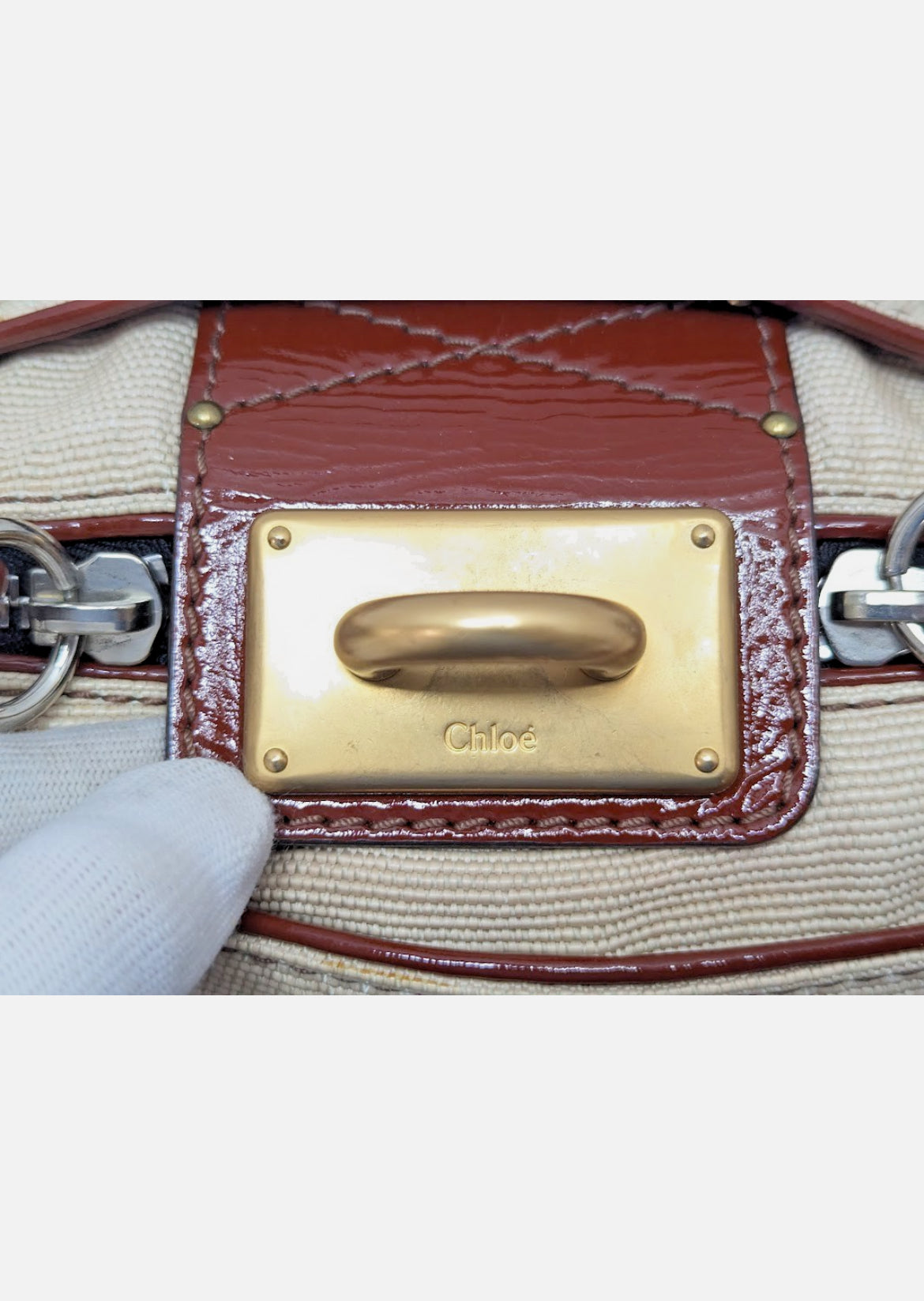 Chloe Mini Paddington Leather Shoulder Bag