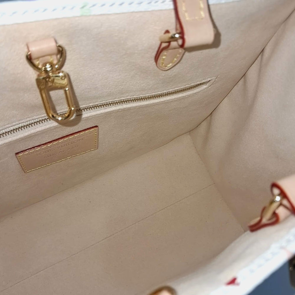 Louis Vuitton Multicolor PVC X Takashi Mukarami Multi On The Go Mm