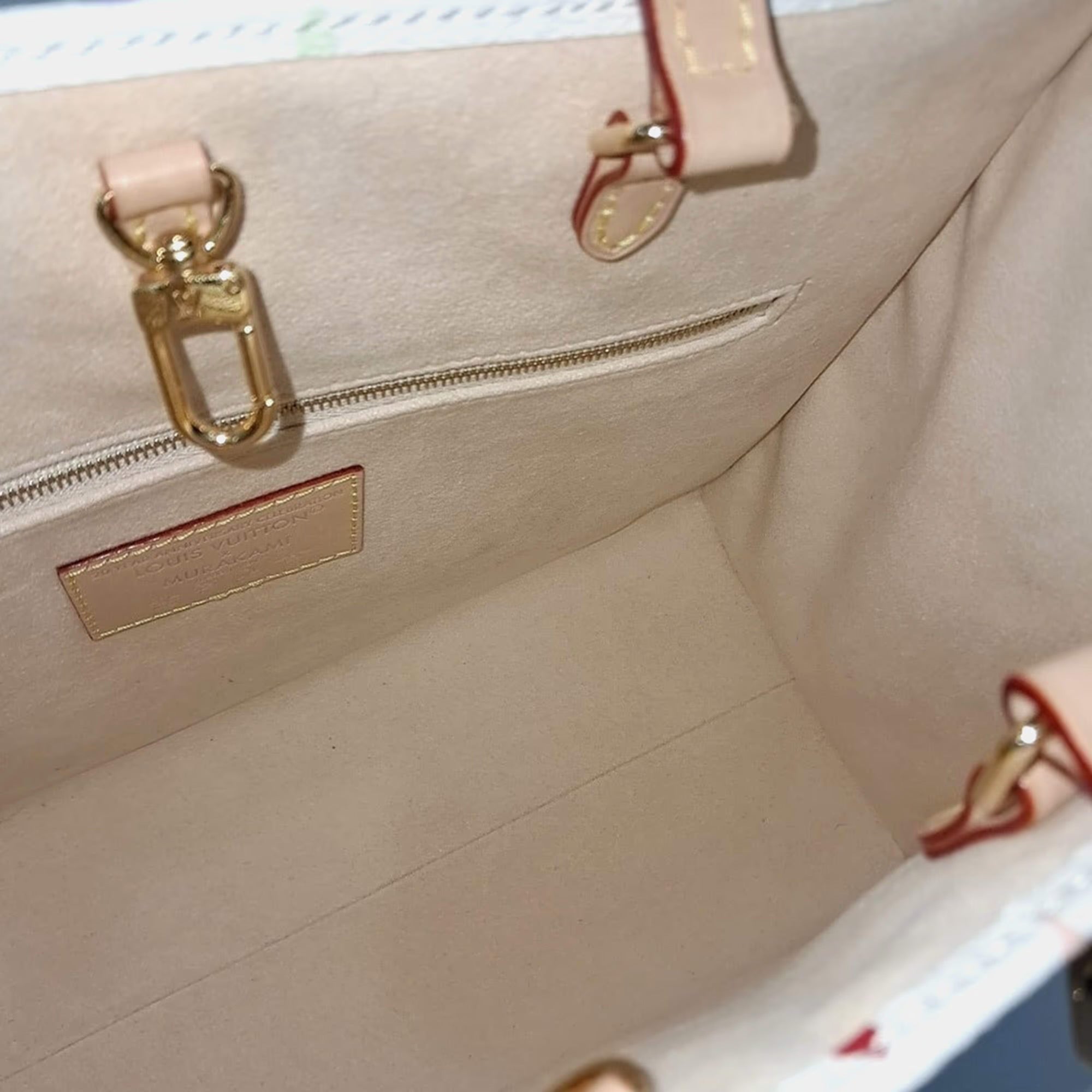 Louis Vuitton Multicolor PVC X Takashi Mukarami Multi On The Go Mm