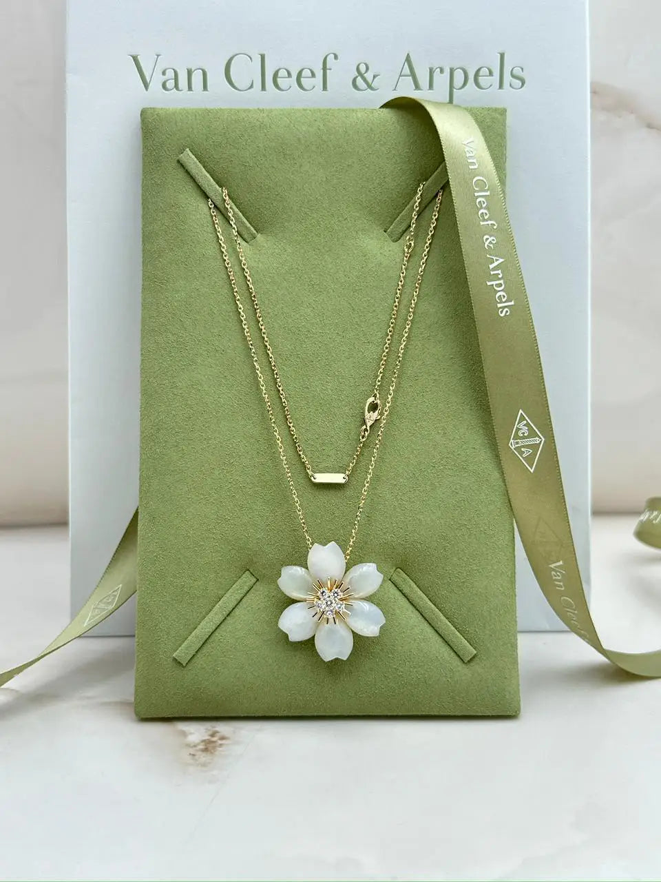 Van Cleef And Arpels Rose De Noel Clip Pendant