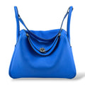Hermès Lindy 30 Bleu Zanzibar Clemence PHW