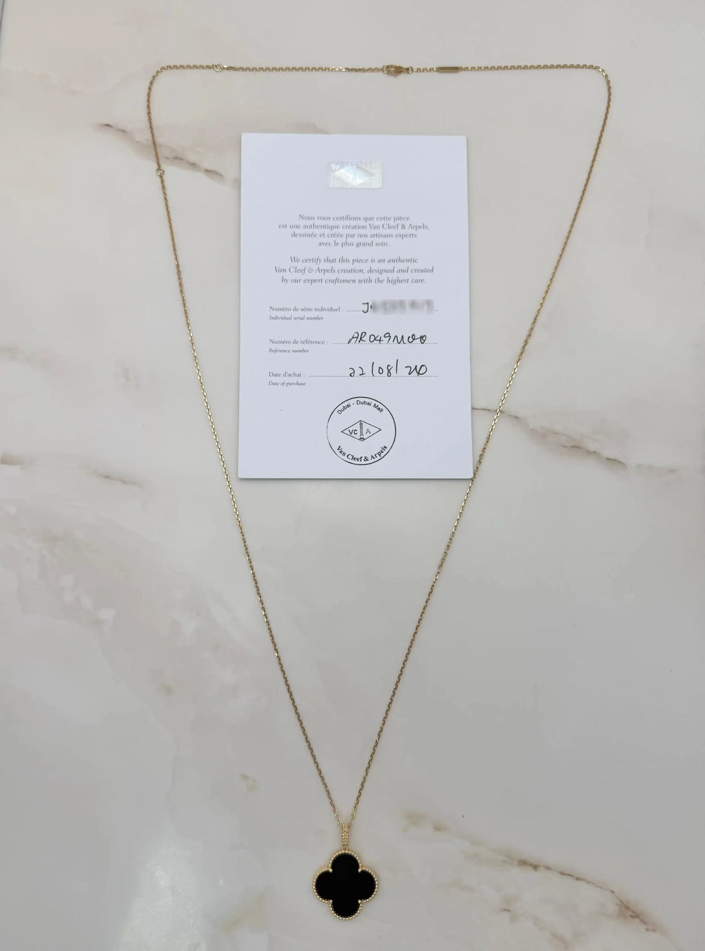 Van Cleef And Arpels Magic Alhambra Long Necklace VCARO49M00