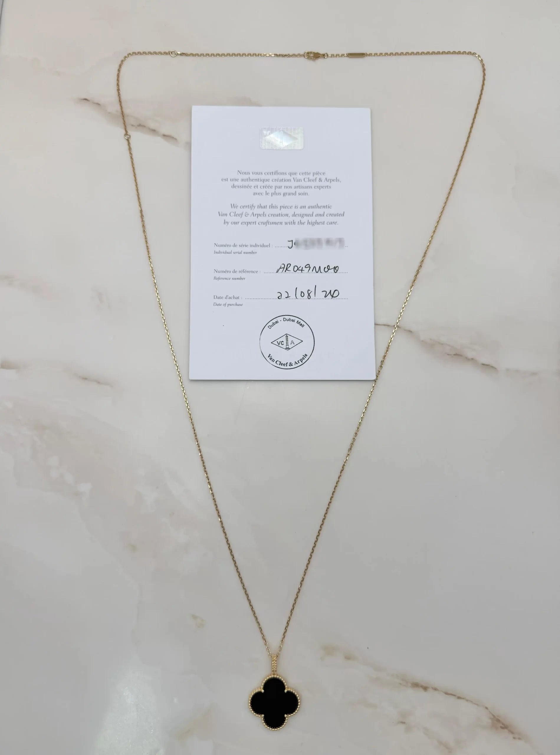 Van Cleef And Arpels Magic Alhambra Long Necklace VCARO49M00