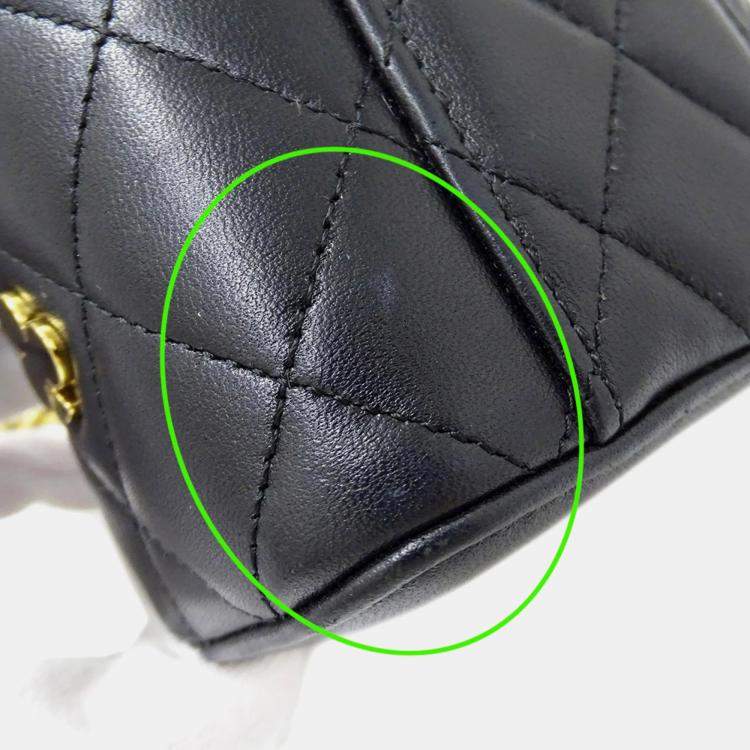 Chanel Coco Casino Black Lambskin Vanity Case