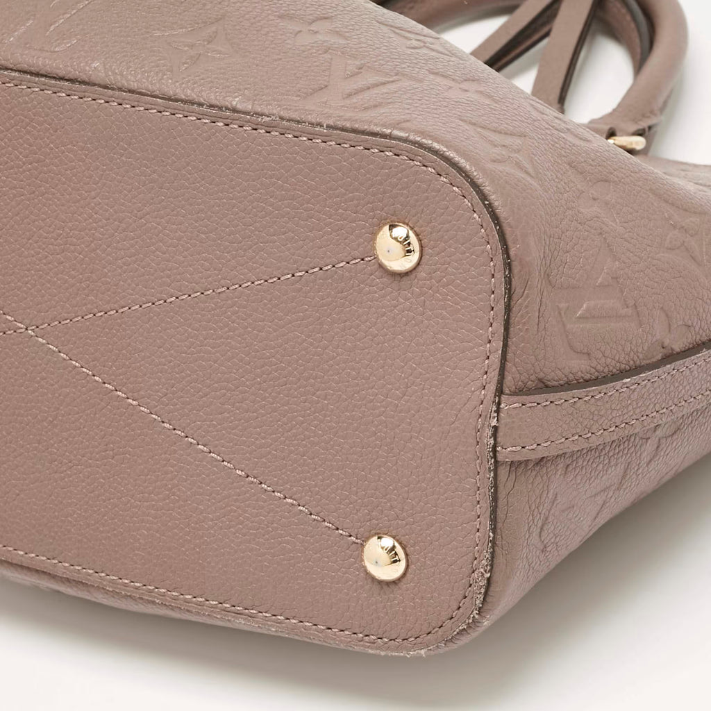 Louis Vuitton Beige Monogram Empreinte Leather Mazarine PM Bag