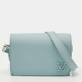 Louis Vuitton Fastline Blue Aerogram Leather Wearable Wallet