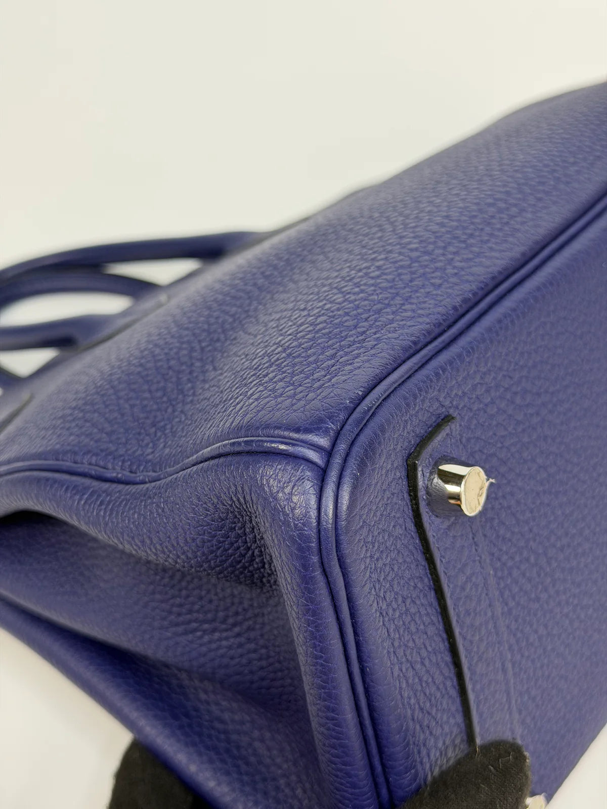 HERMÈS BIRKIN 25 IN BLUE SAPPHIRE TOGO WITH PALLADIUM HARDWARE