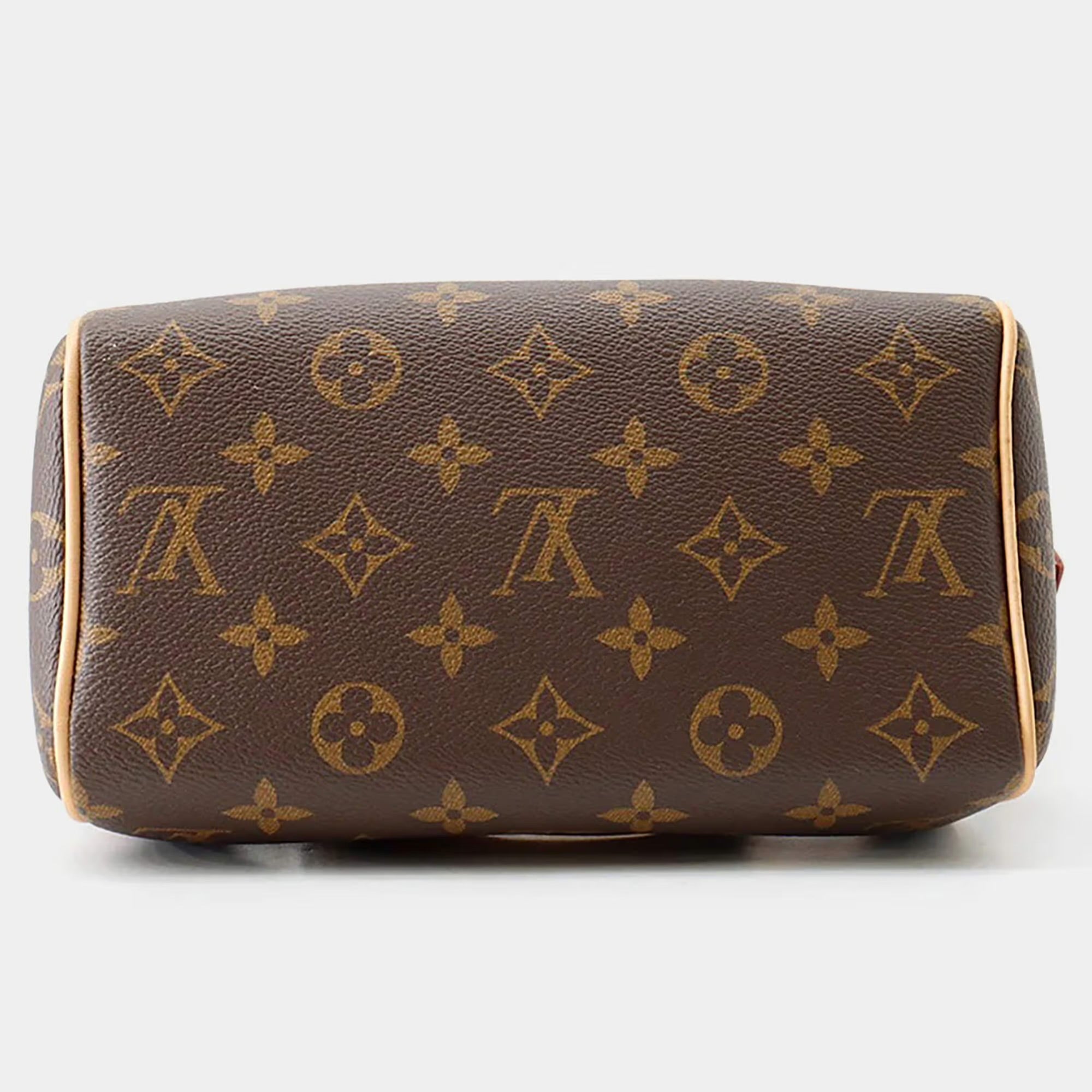 Louis Vuitton Speedy Bandouliere Brown Monogram Size 20