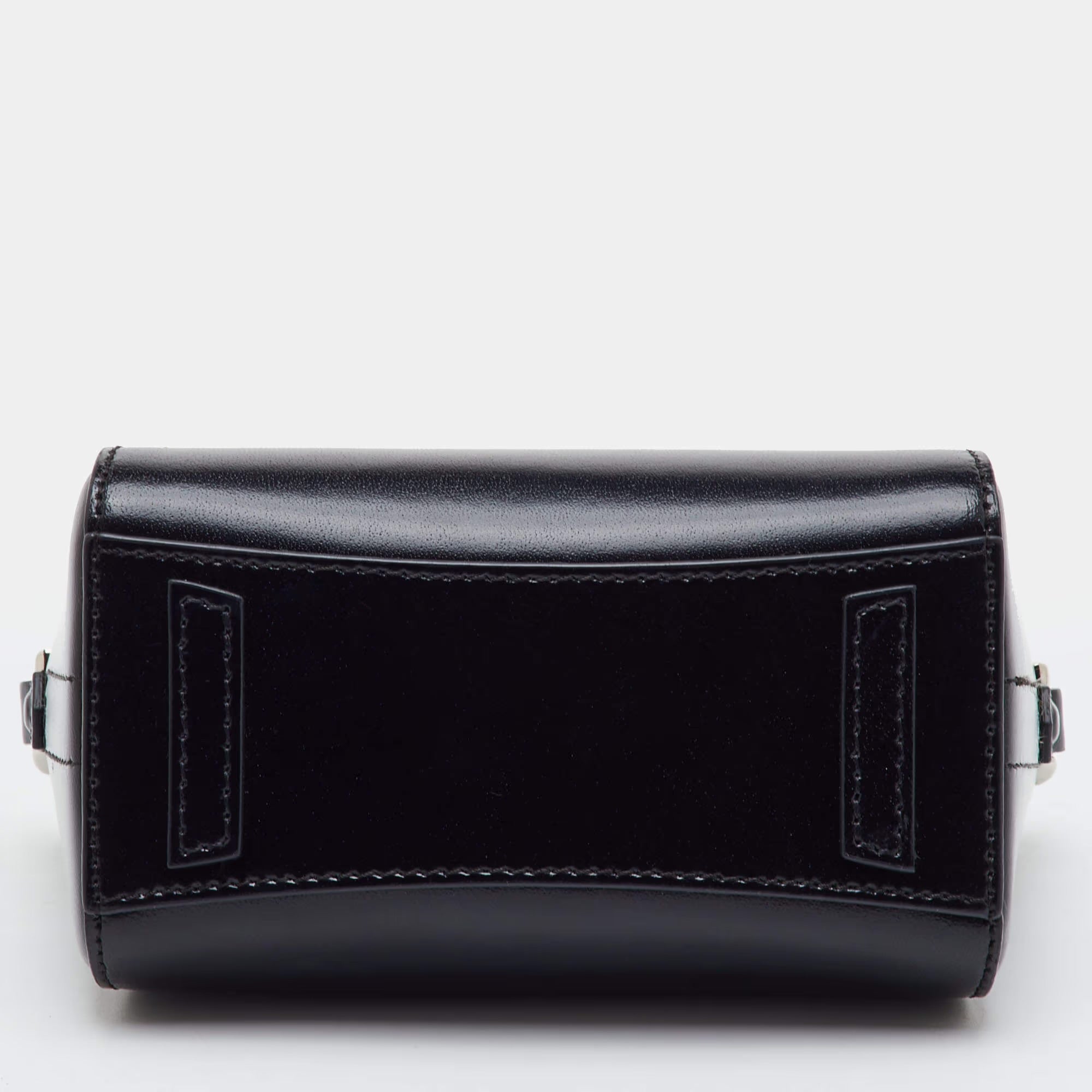 Givenchy Antigona Micro Black Leather Crossbody Bag