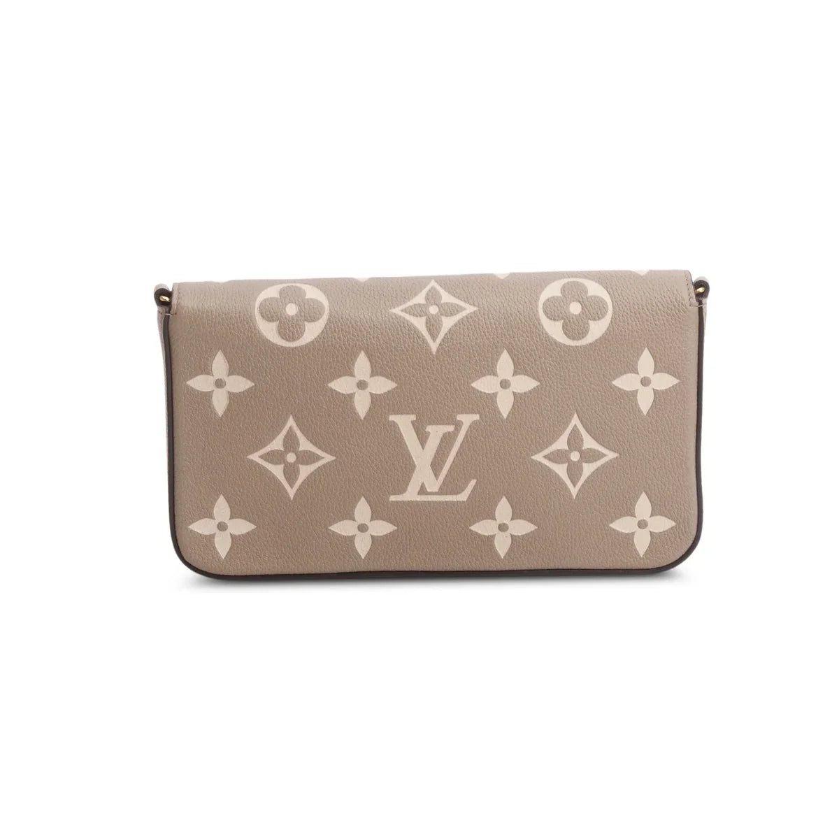 Louis Vuitton Tourterelle Monogram Empreinte Leather Felicie Pochette