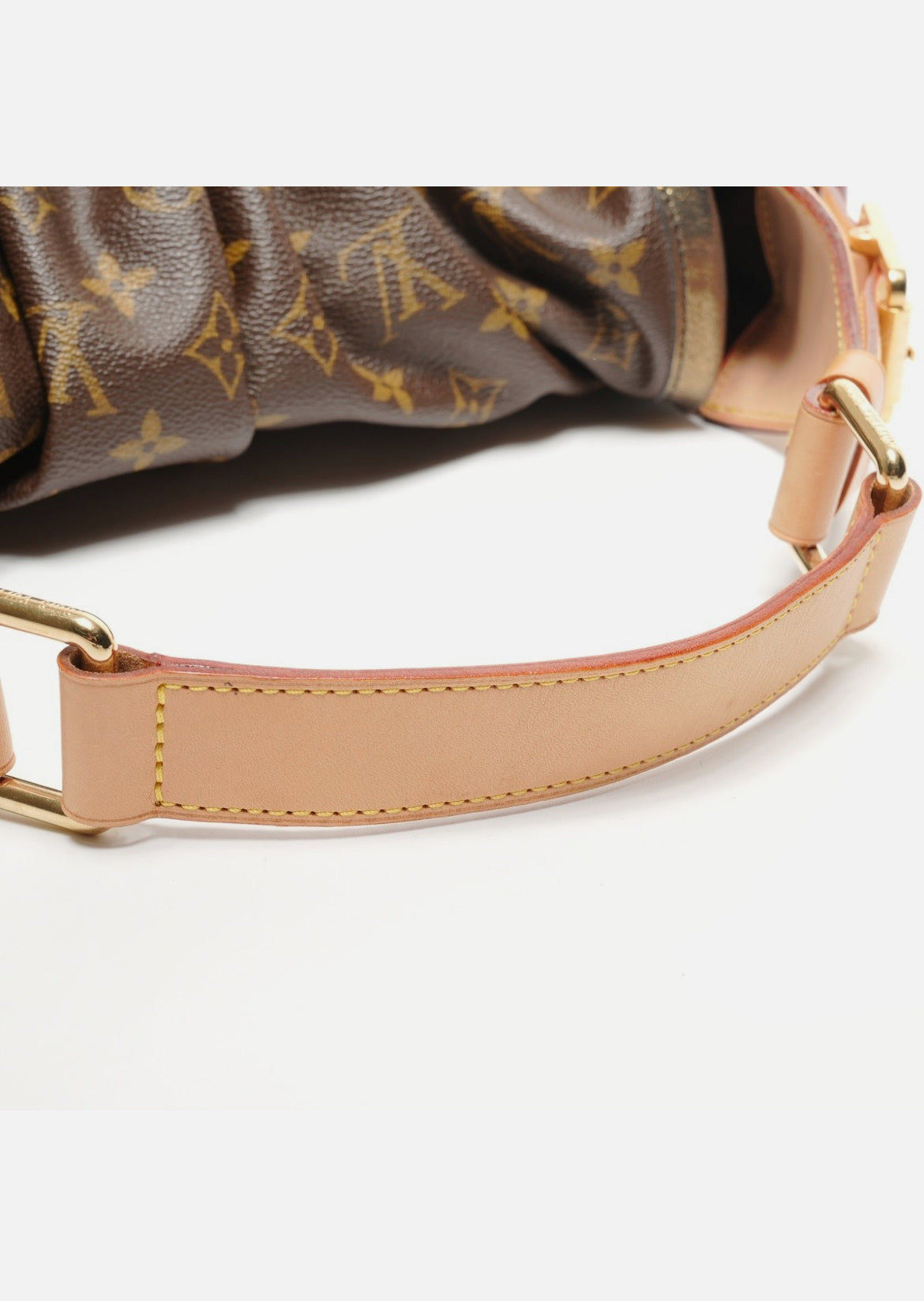 LOUIS VUITTON 2009 Kalahari GM Monogram Shoulder Bag Brown
