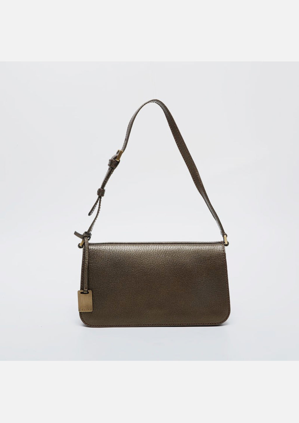 CELINE Metallic Mini Shoulder Bag gold
