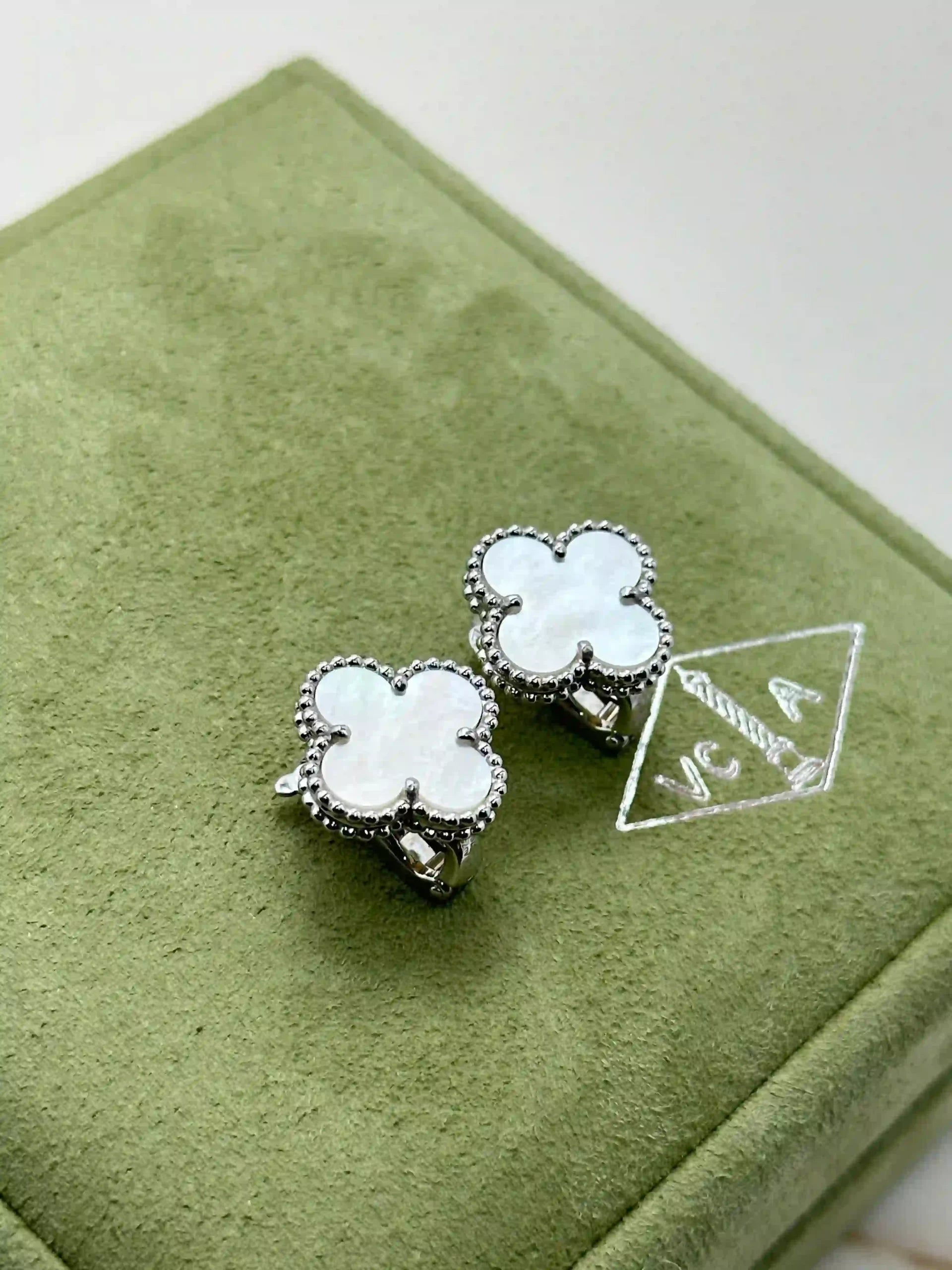 Van Cleef And Arpels Vintage Alhambra Earrings VCARF48600