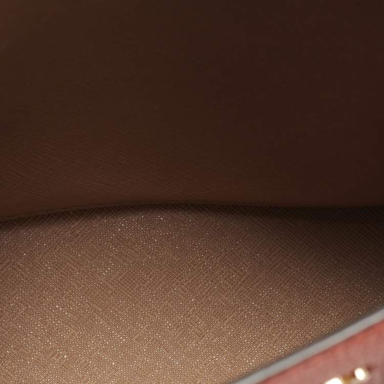 Michael Kors Adele Orange Leather Tote