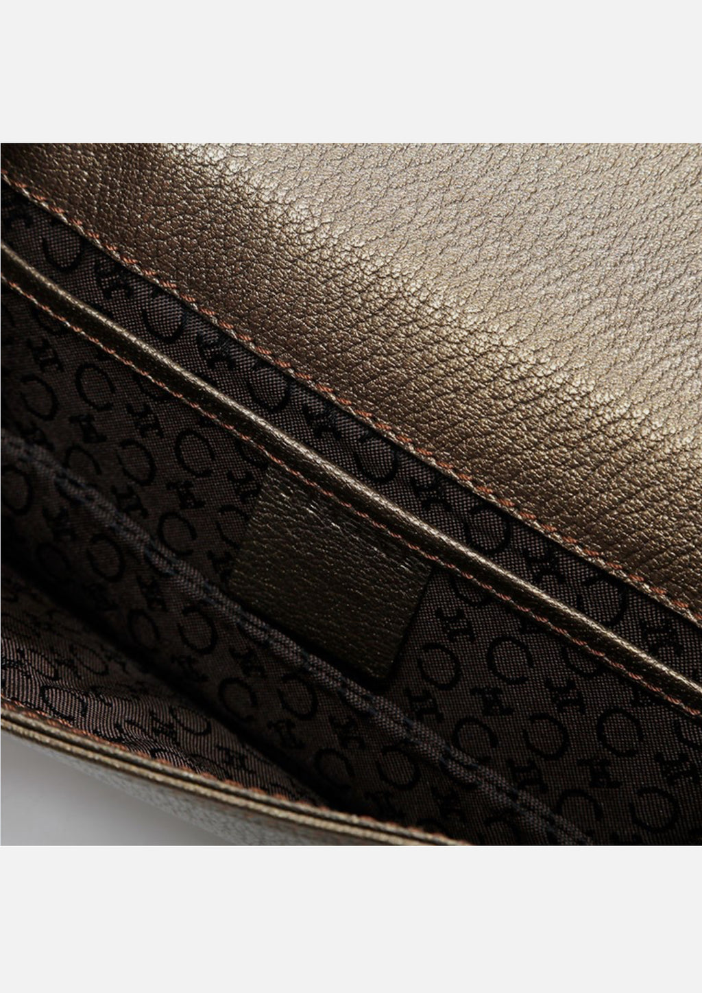 CELINE Metallic Mini Shoulder Bag gold
