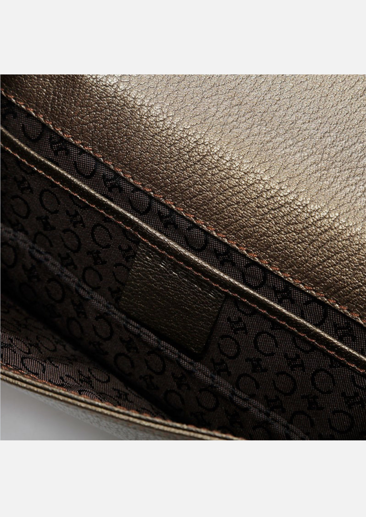 CELINE Metallic Mini Shoulder Bag gold