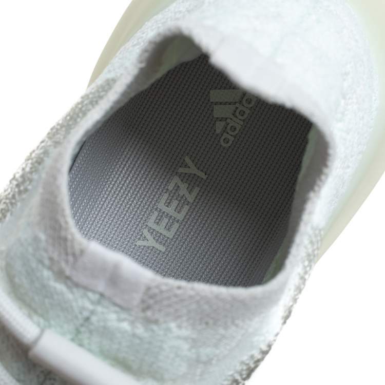 Yeezy x adidas Mint Green Knit Fabric Boost 380 Calcite Glow Sneakers Size 37 1/3
