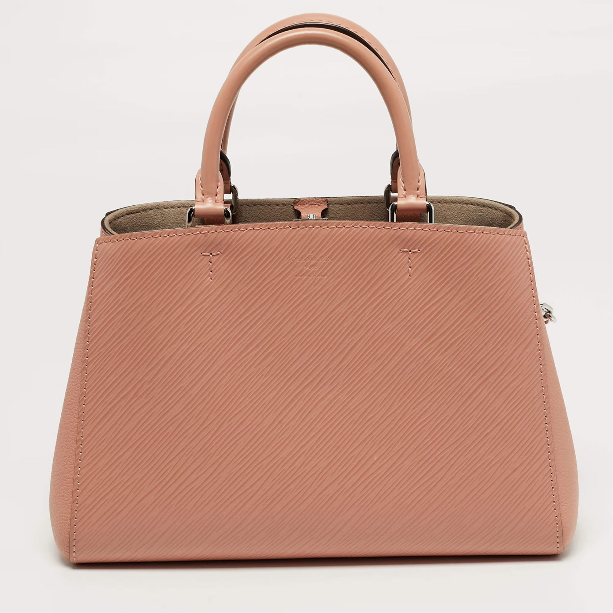 Louis Vuitton Marelle BB Rose Trianon Epi Leather Tote