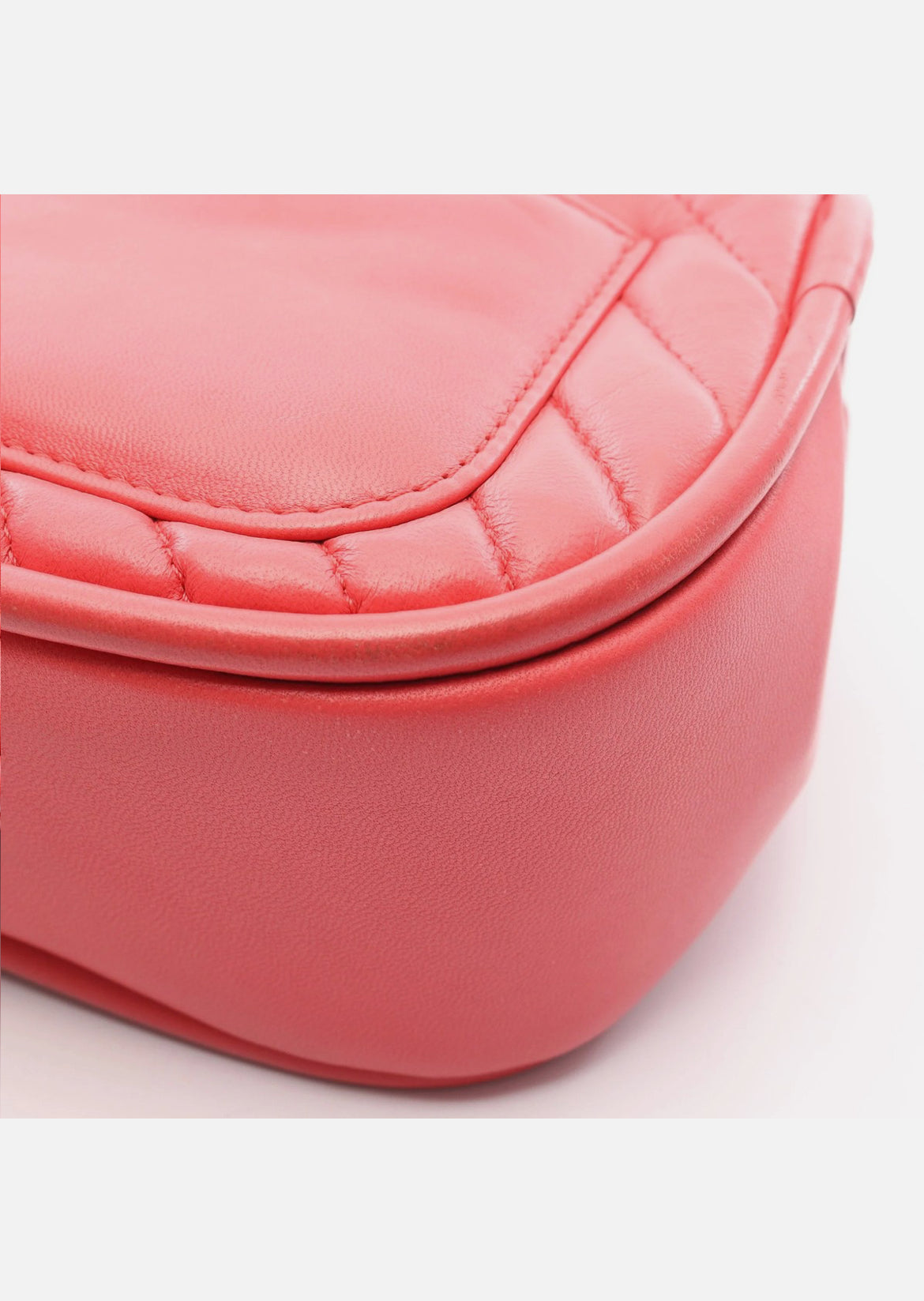 Chanel V 2WAY Shoulder Bag Pink Lambskin Leather