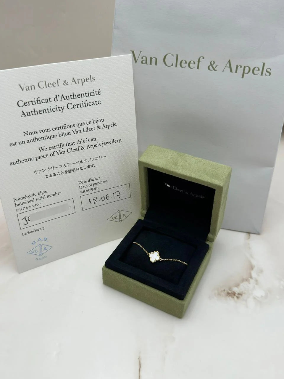 Van Cleef And Arpels Sweet Alhambra Bracelet VCARF68800