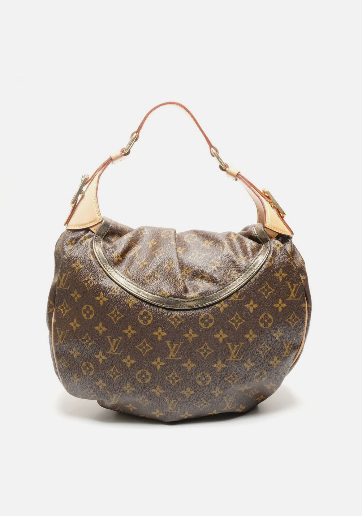 LOUIS VUITTON 2009 Kalahari GM Monogram Shoulder Bag Brown