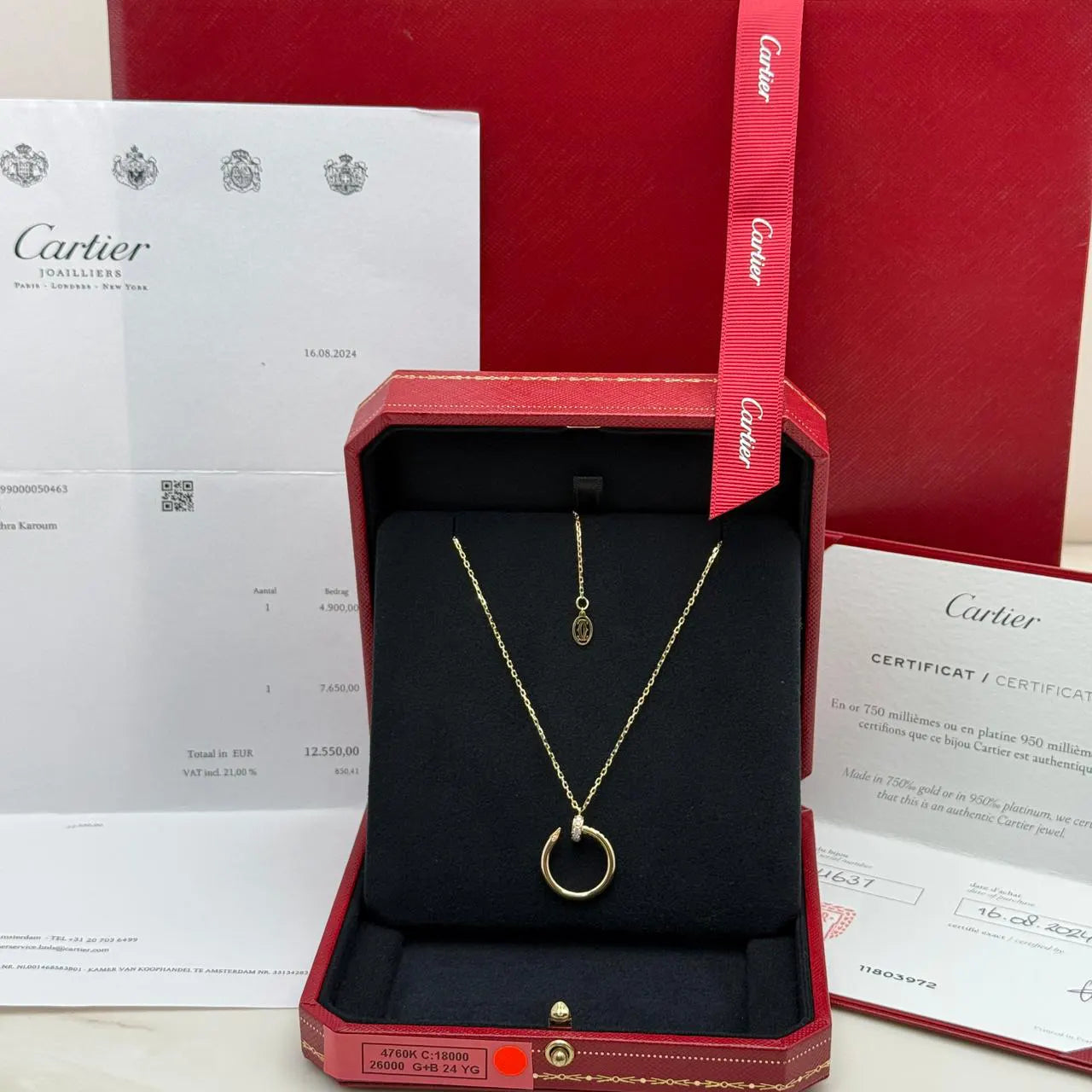 Cartier Juste Un Clou Pendant