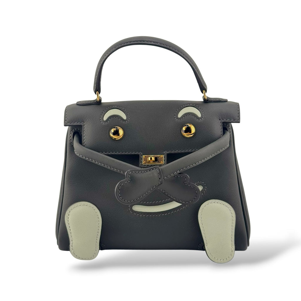 Hermes Kelly Doll Vert Fonce/Vert Peppermint Swift PBHW